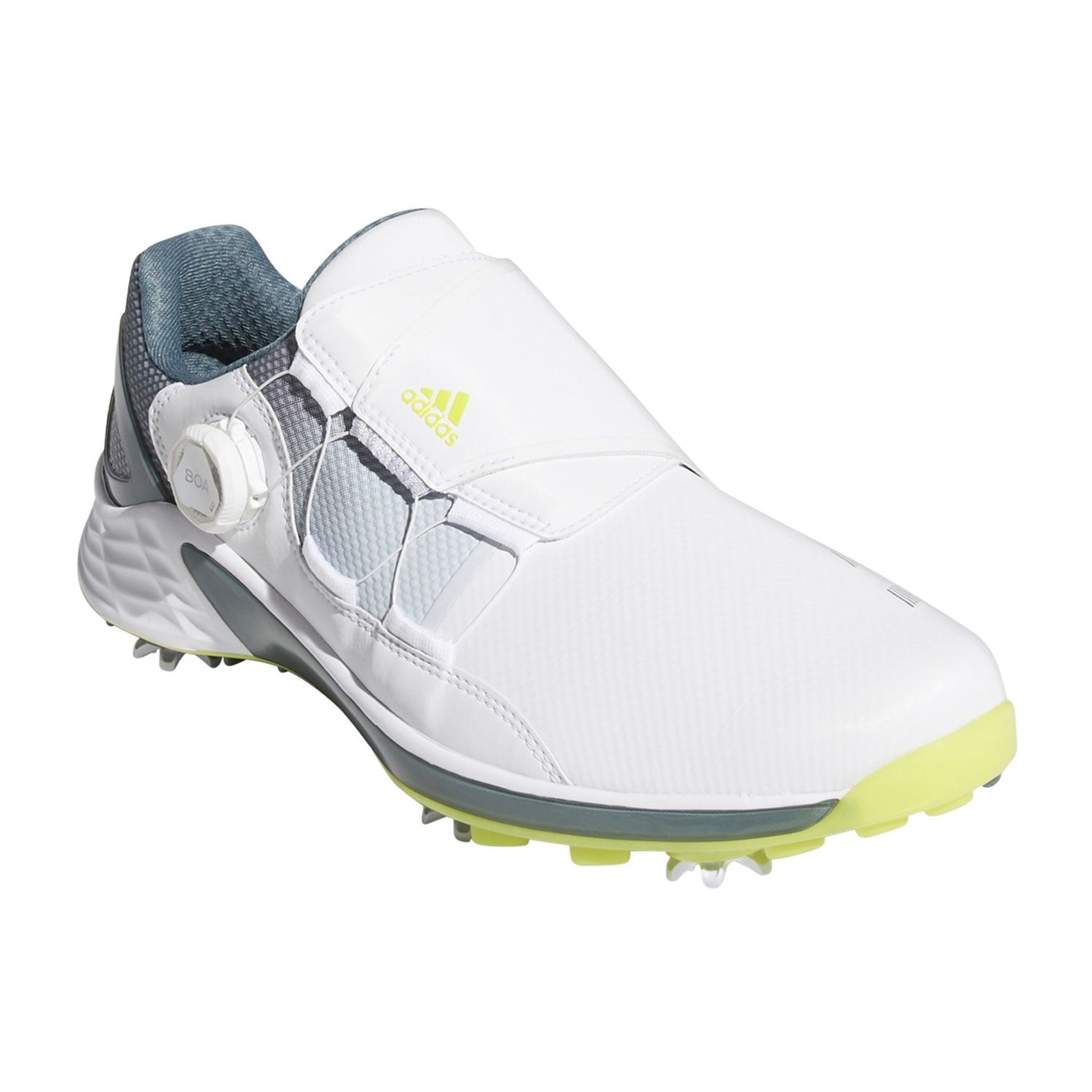 Adidas ZG21 BOA Wide Blanc/Jaune/Bleu Homme