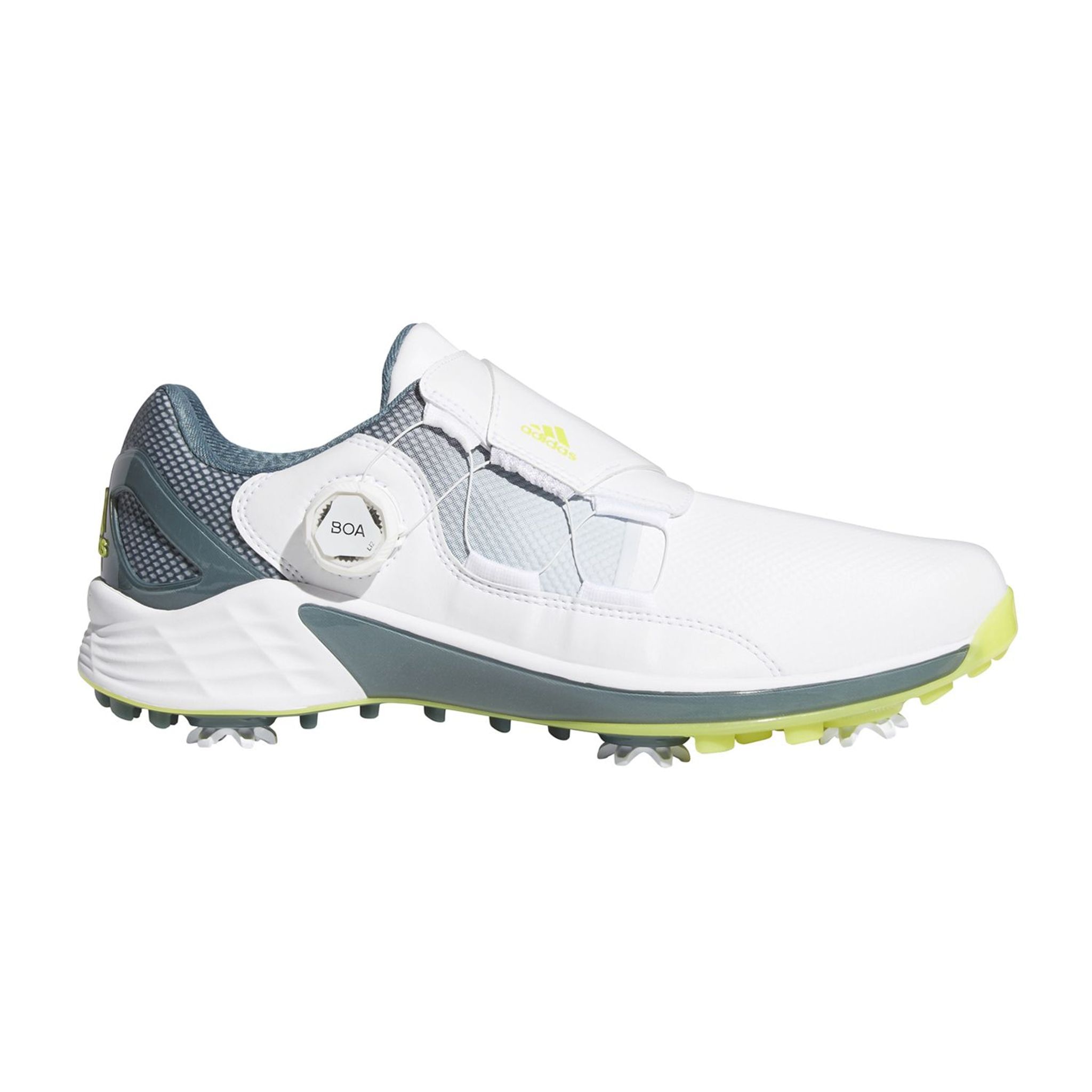 Adidas ZG21 BOA Wide Blanc/Jaune/Bleu Homme