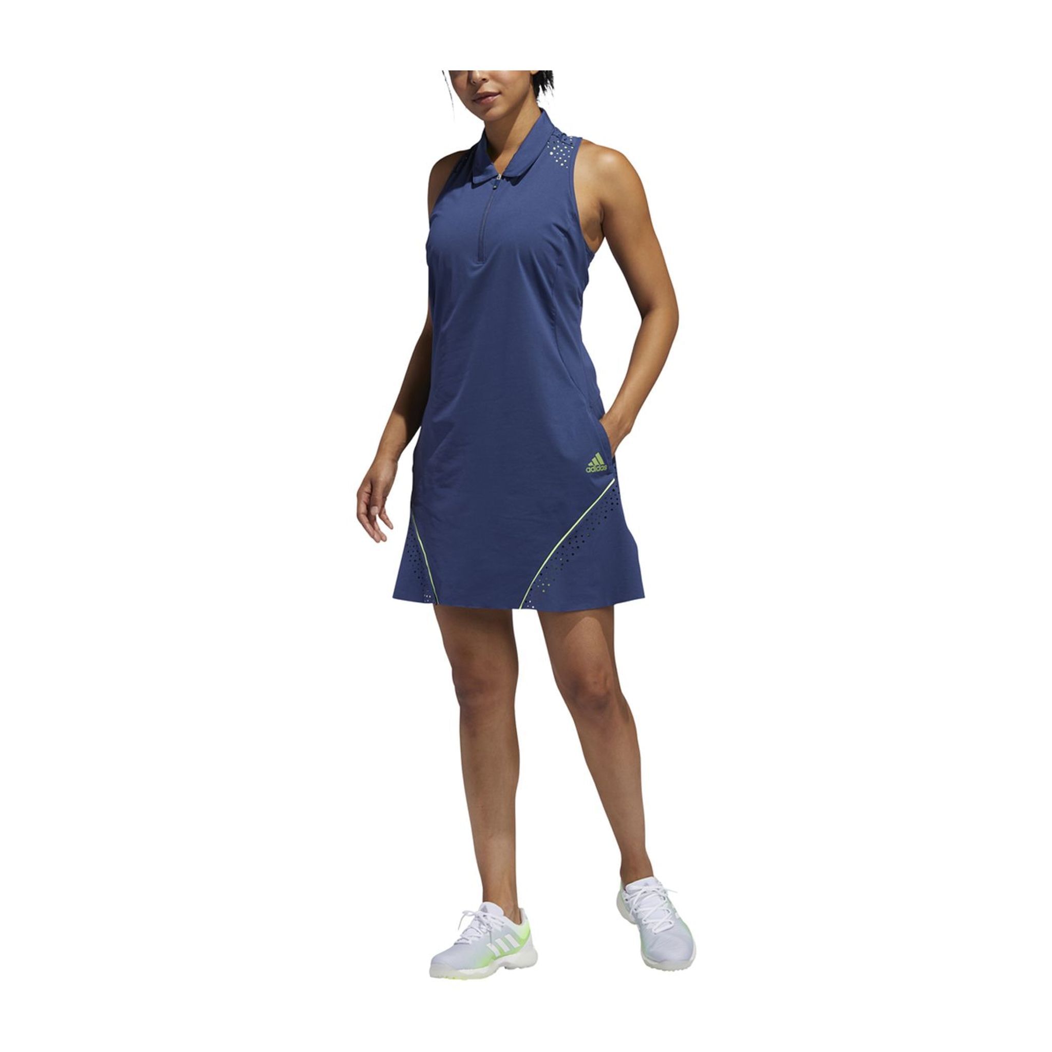 Robe Adidas W Perforated Color Pop Tech Indigo Femme