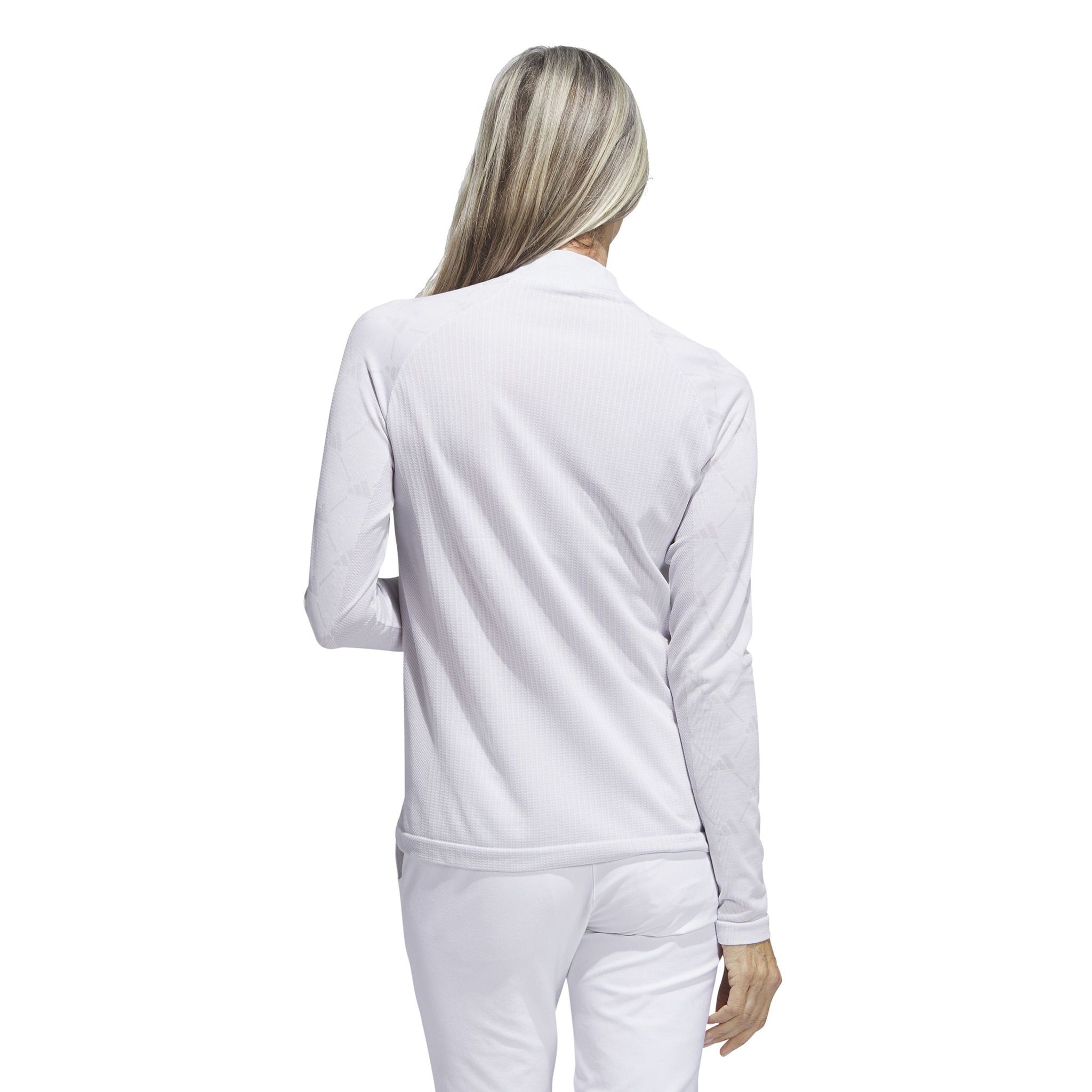T-shirt Adidas U365t Mngrm pour femme, blanc, manches longues