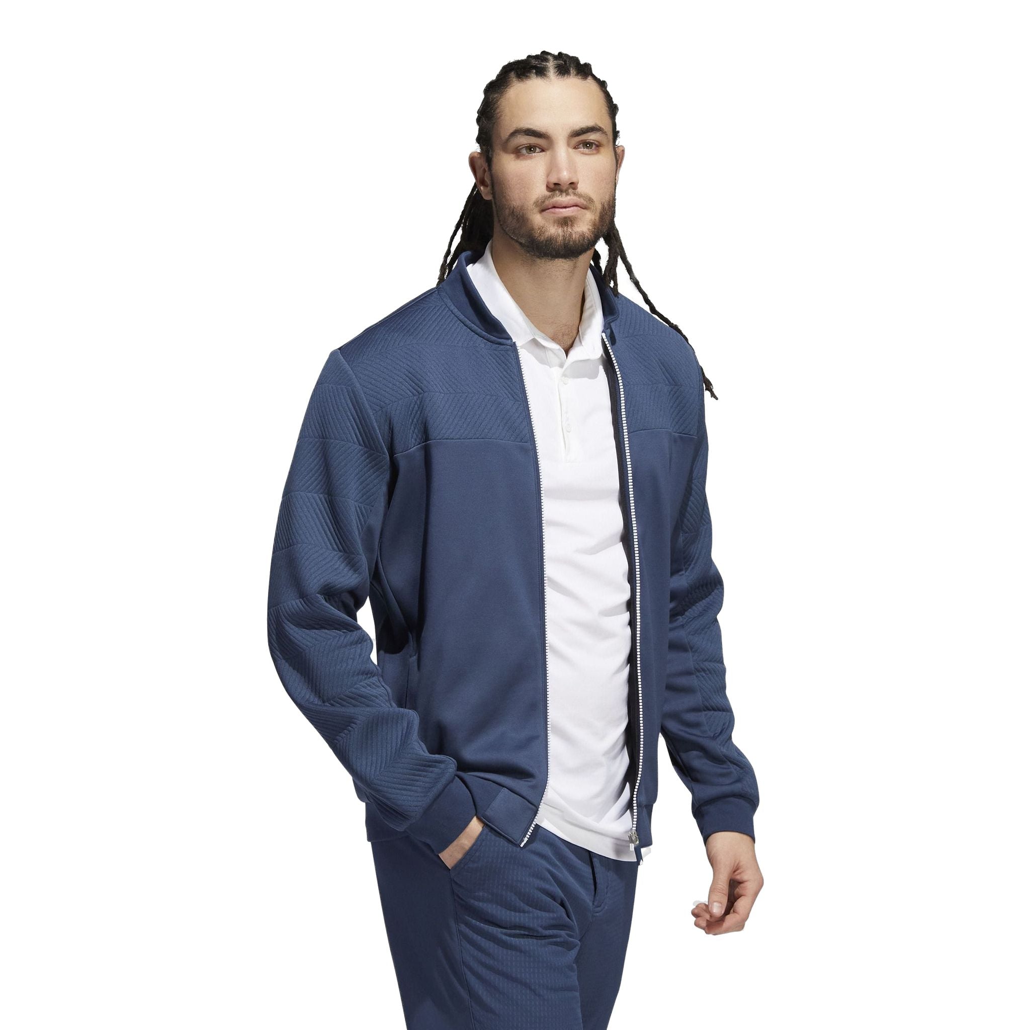 Veste Adidas Cold Ready Crew bleu marine pour homme