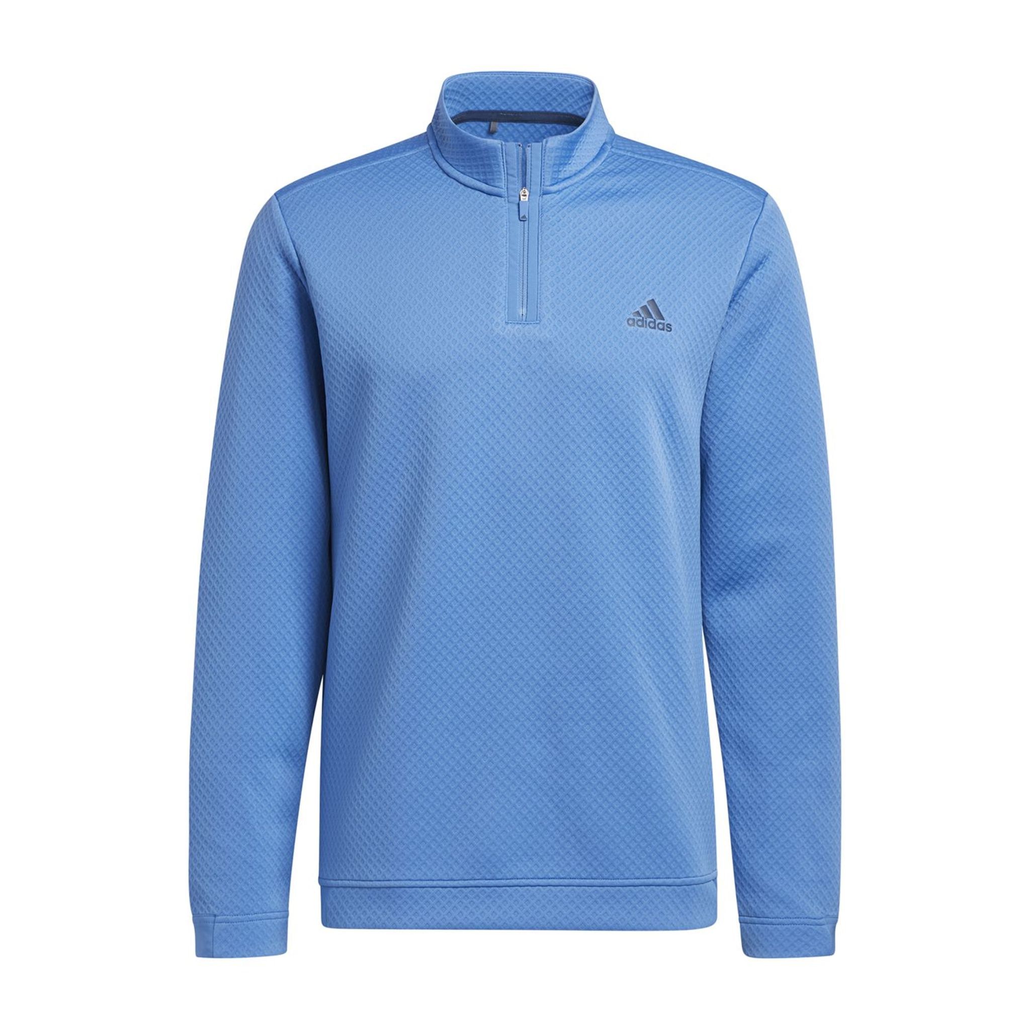 Pull Adidas DWR Demi-Zip Bleu Homme