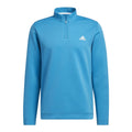 Pull Adidas DWR demi-zip turquoise pour homme
