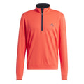 Pull Adidas Ltwt Qtr Z LC pour homme Rouge