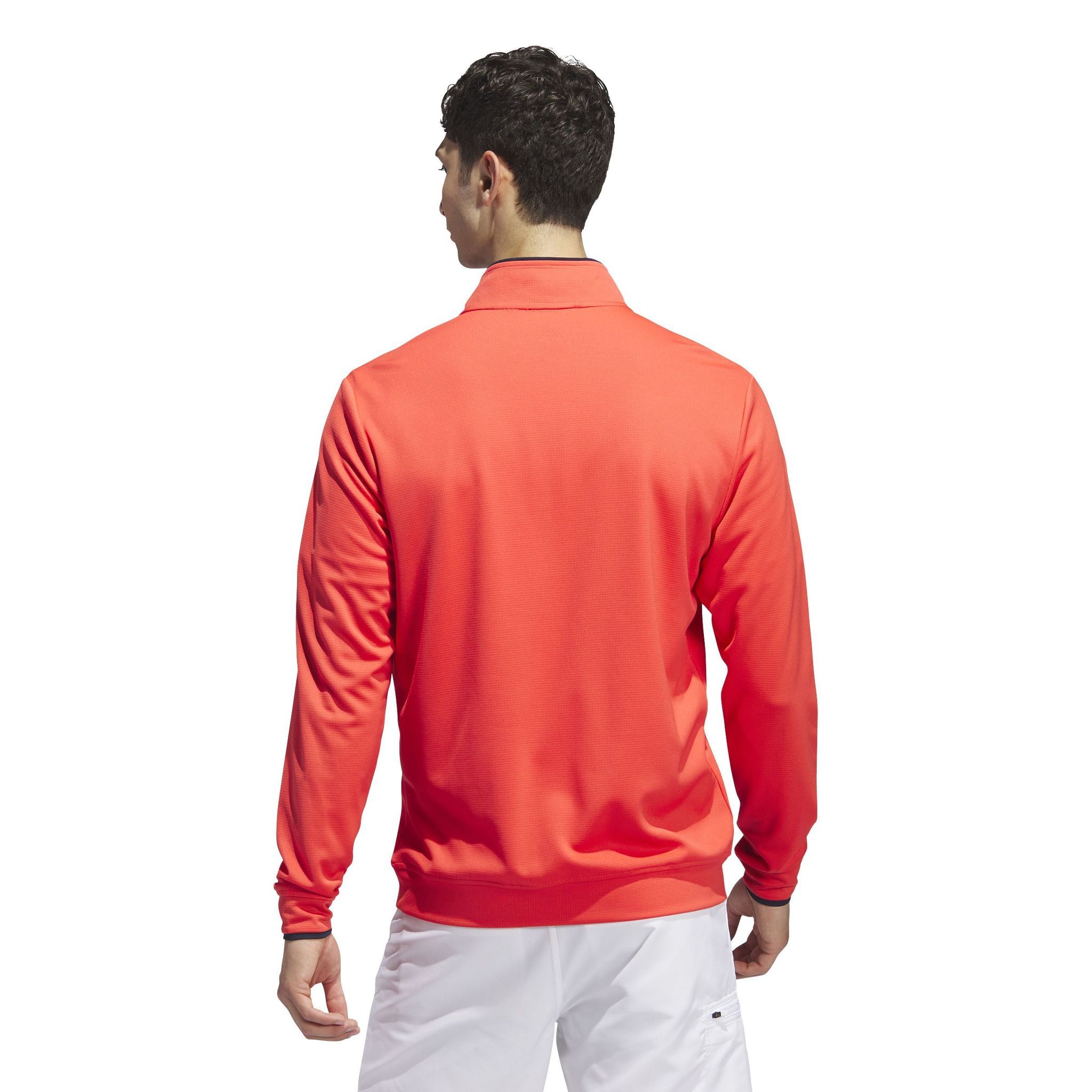 Pull Adidas Ltwt Qtr Z LC pour homme Rouge