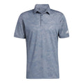 Polo Adidas Camo SS bleu marine/gris homme
