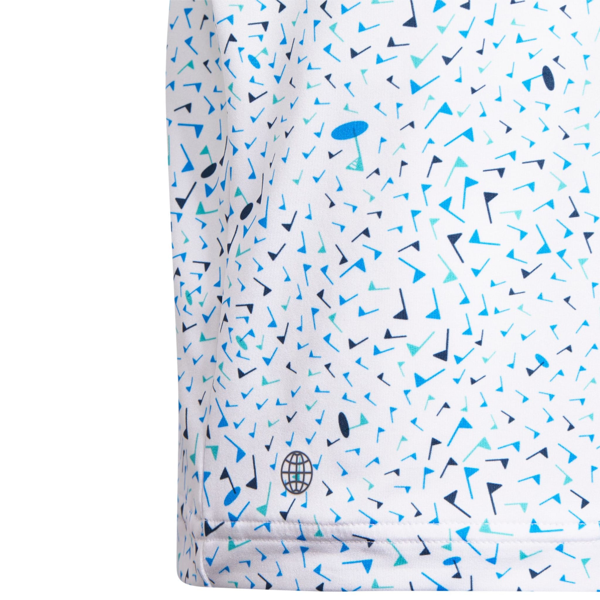 Polo Adidas Jr. Drapeau Bleu Rush