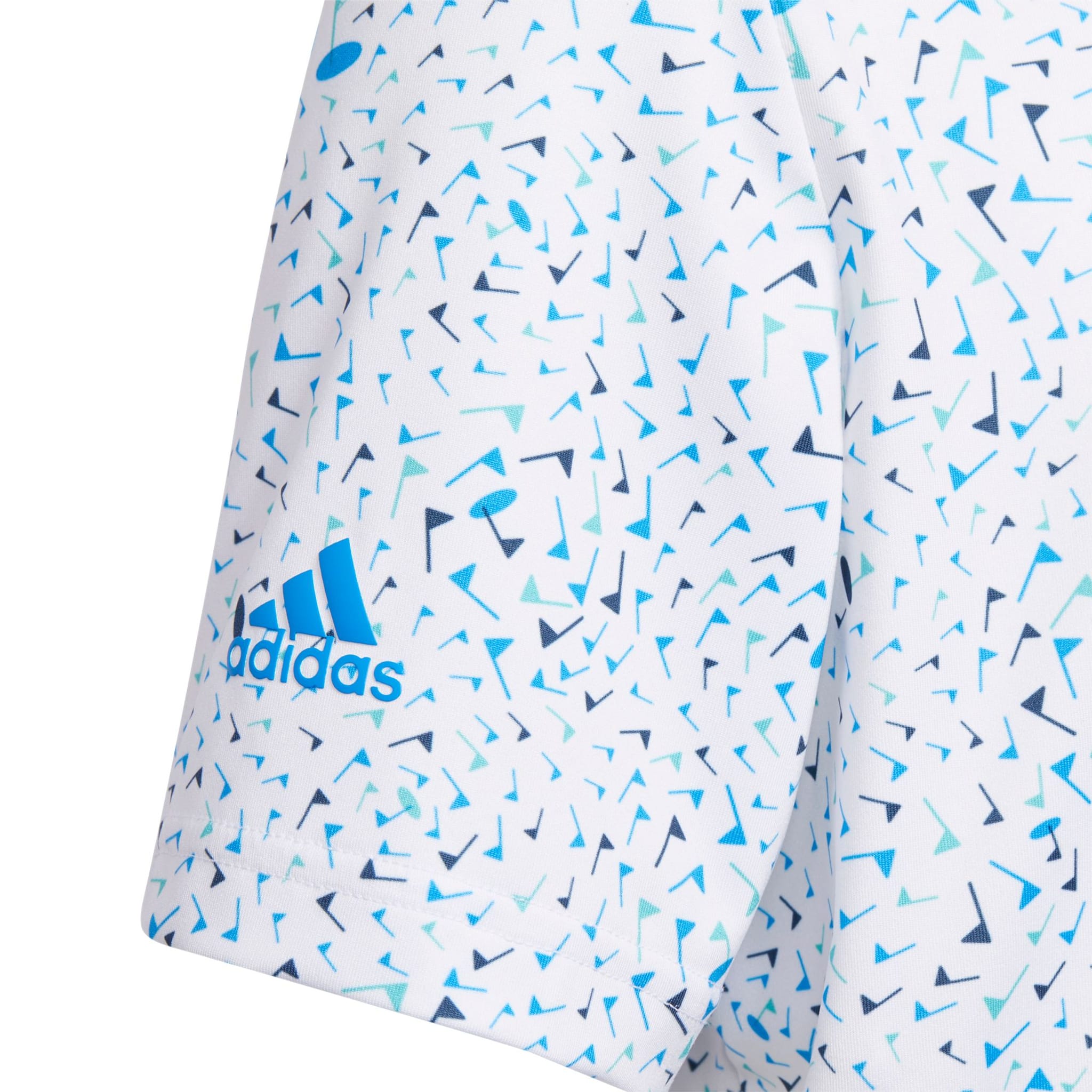 Polo Adidas Jr. Drapeau Bleu Rush