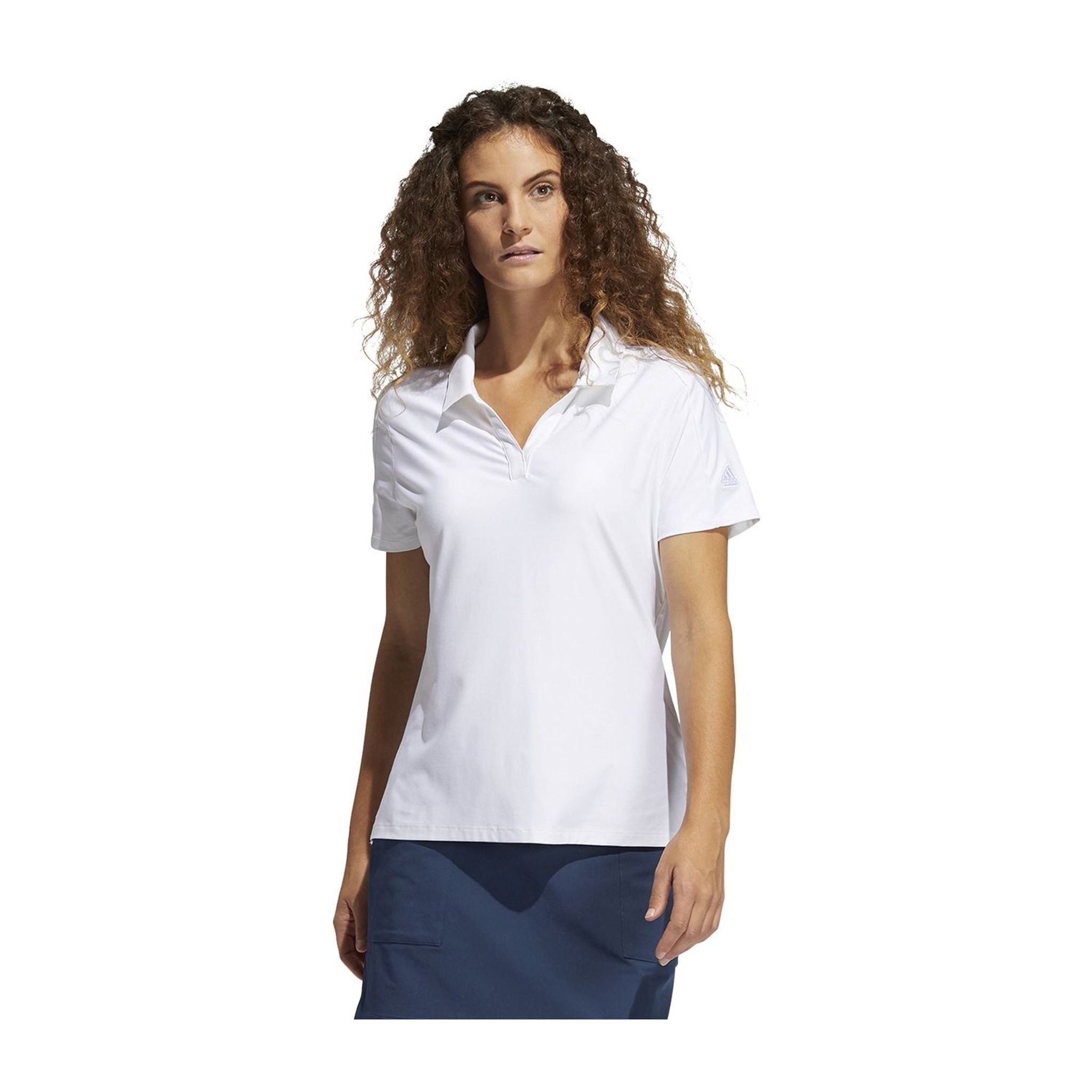 Polo Adidas W Go-To SS Blanc Femme
