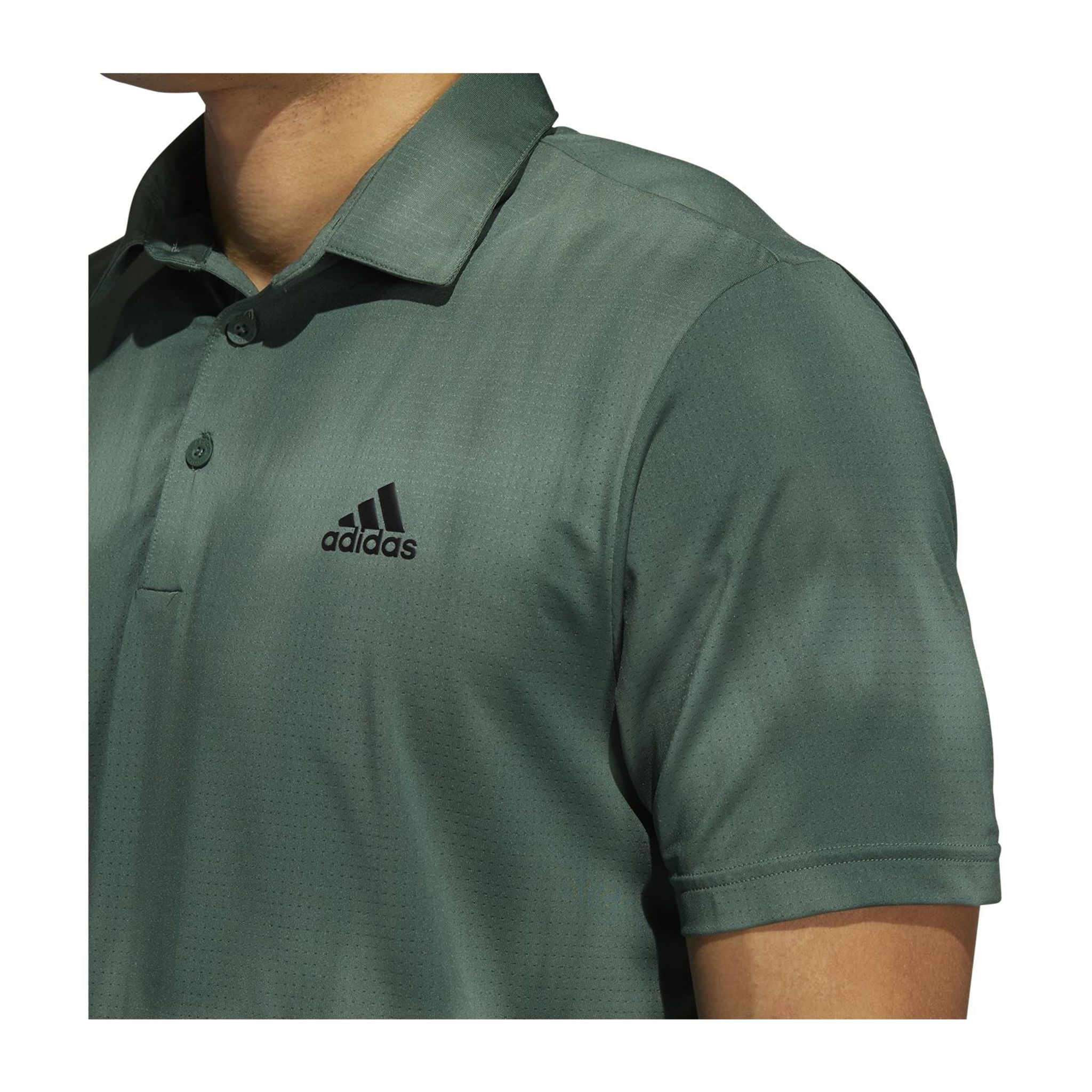 Polo Adidas Novelty Dye SS Vert/Gris Homme