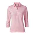 Polo 3/4 manches Mindy de Daily Sports pour femme, rose
