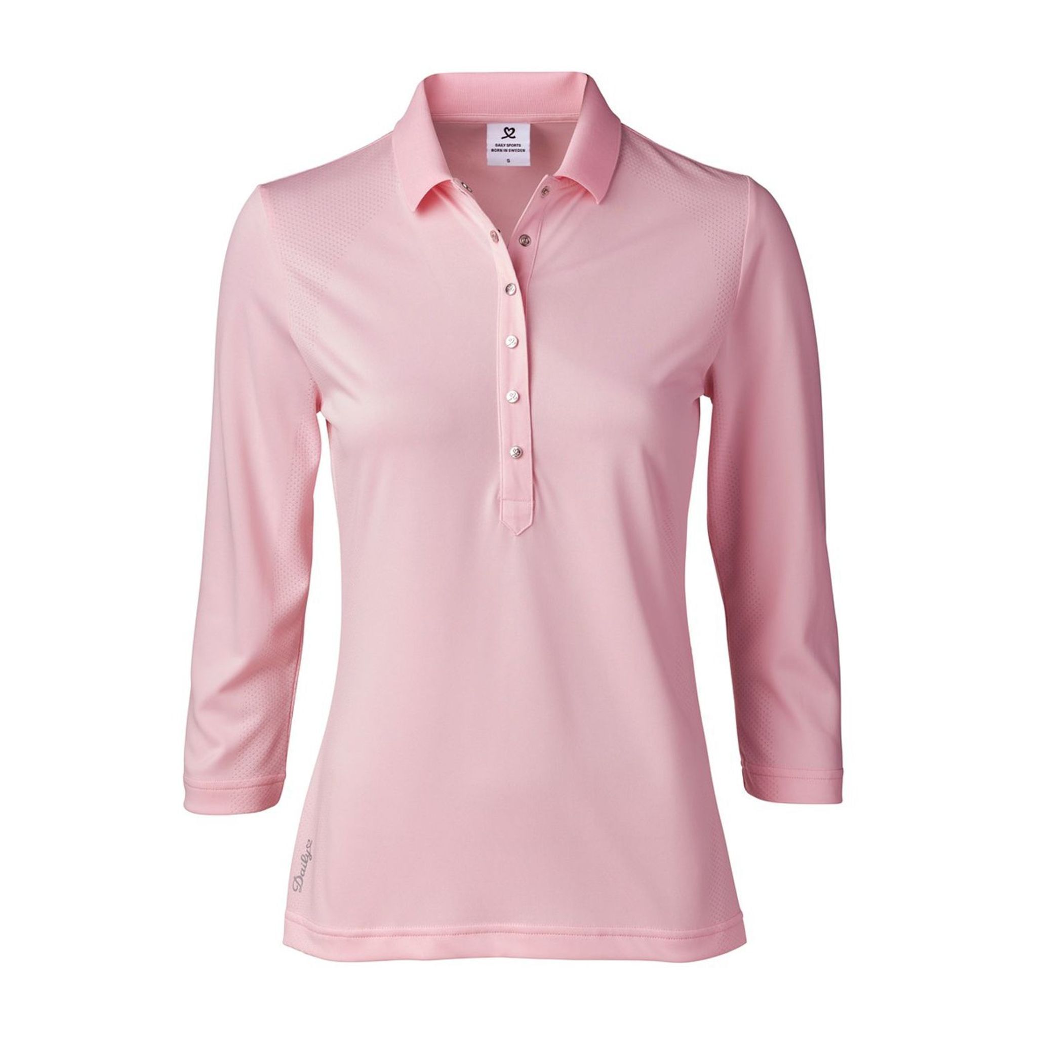 Polo 3/4 manches Mindy de Daily Sports pour femme, rose