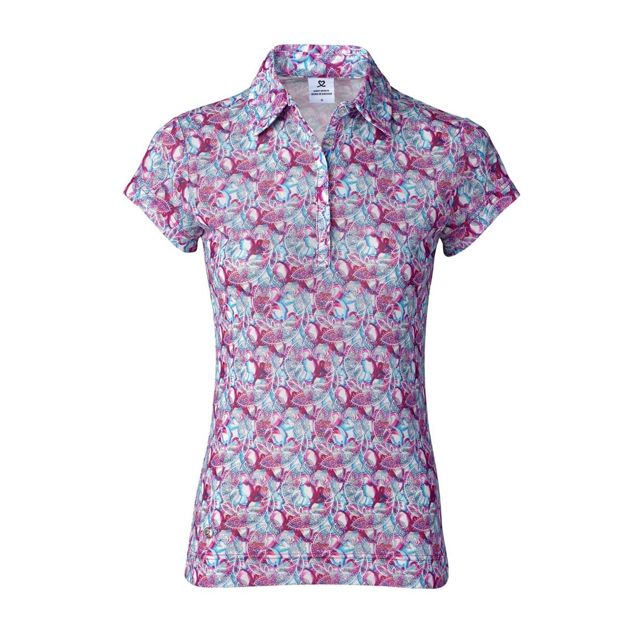 Polo en maille cachemire Daily Sports pour femme Bleu clair