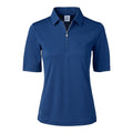 Polo à manches courtes Daily Sports Macy pour femme, bleu foncé