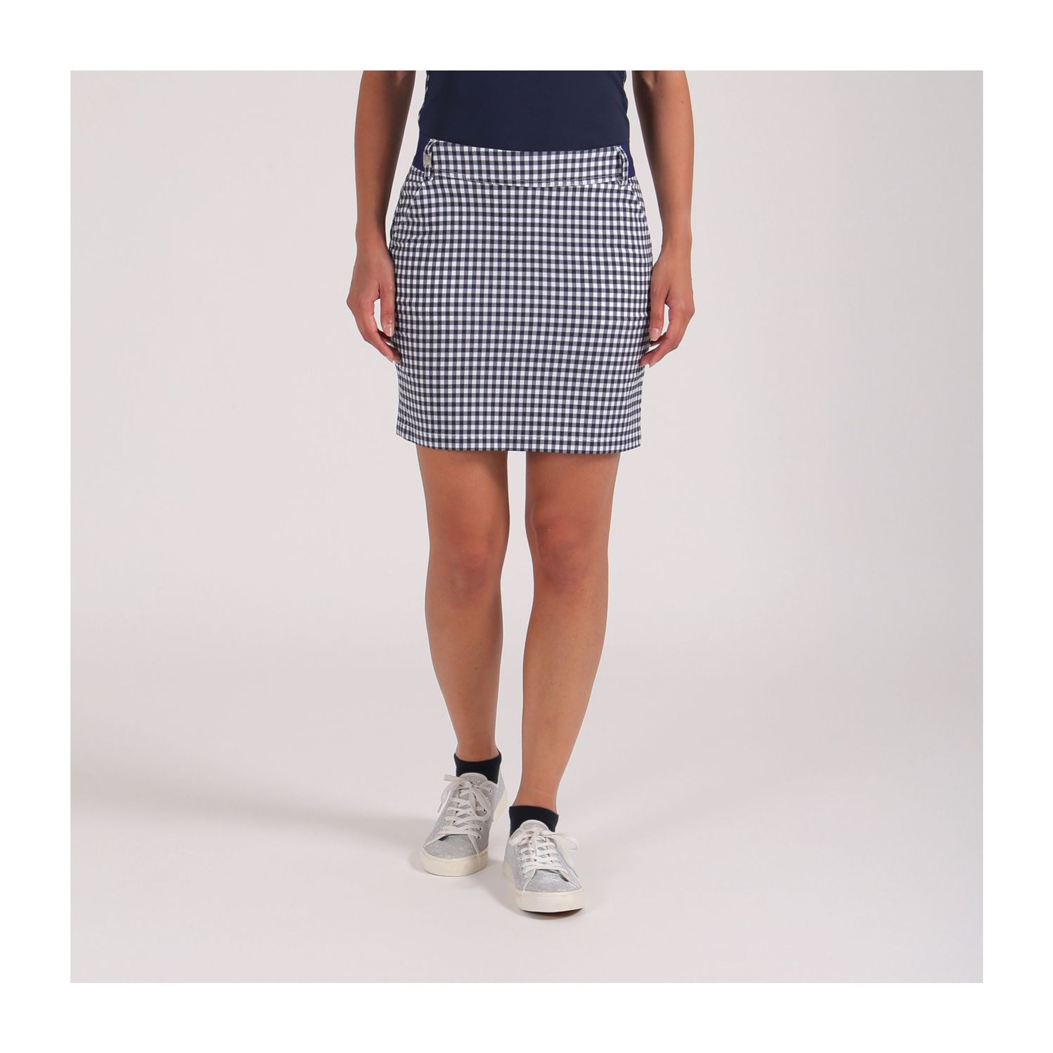 Jupe Chervo Joba W Blanc/Bleu Foncé Femme