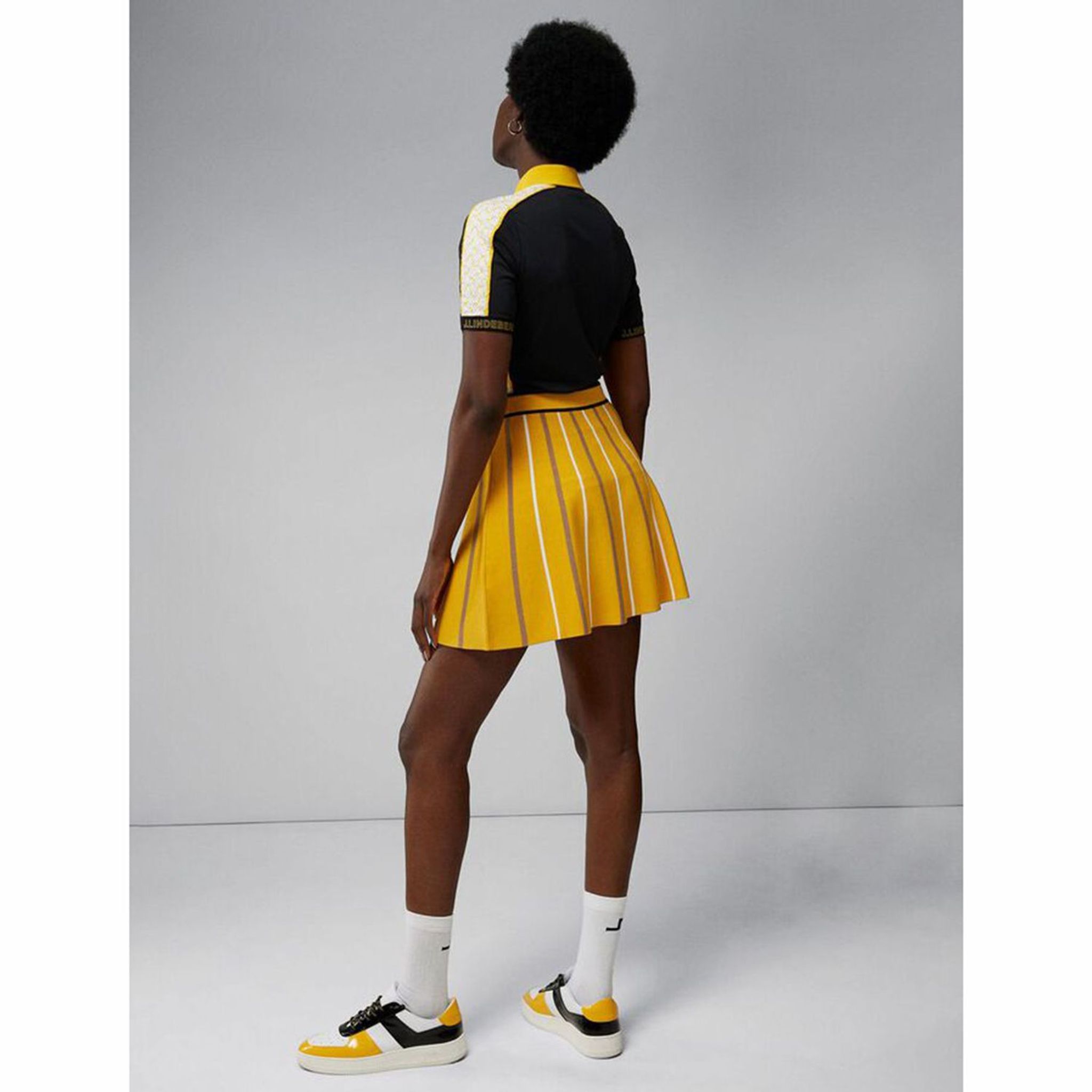Jupe de golf tricotée River de J. Lindeberg pour femme