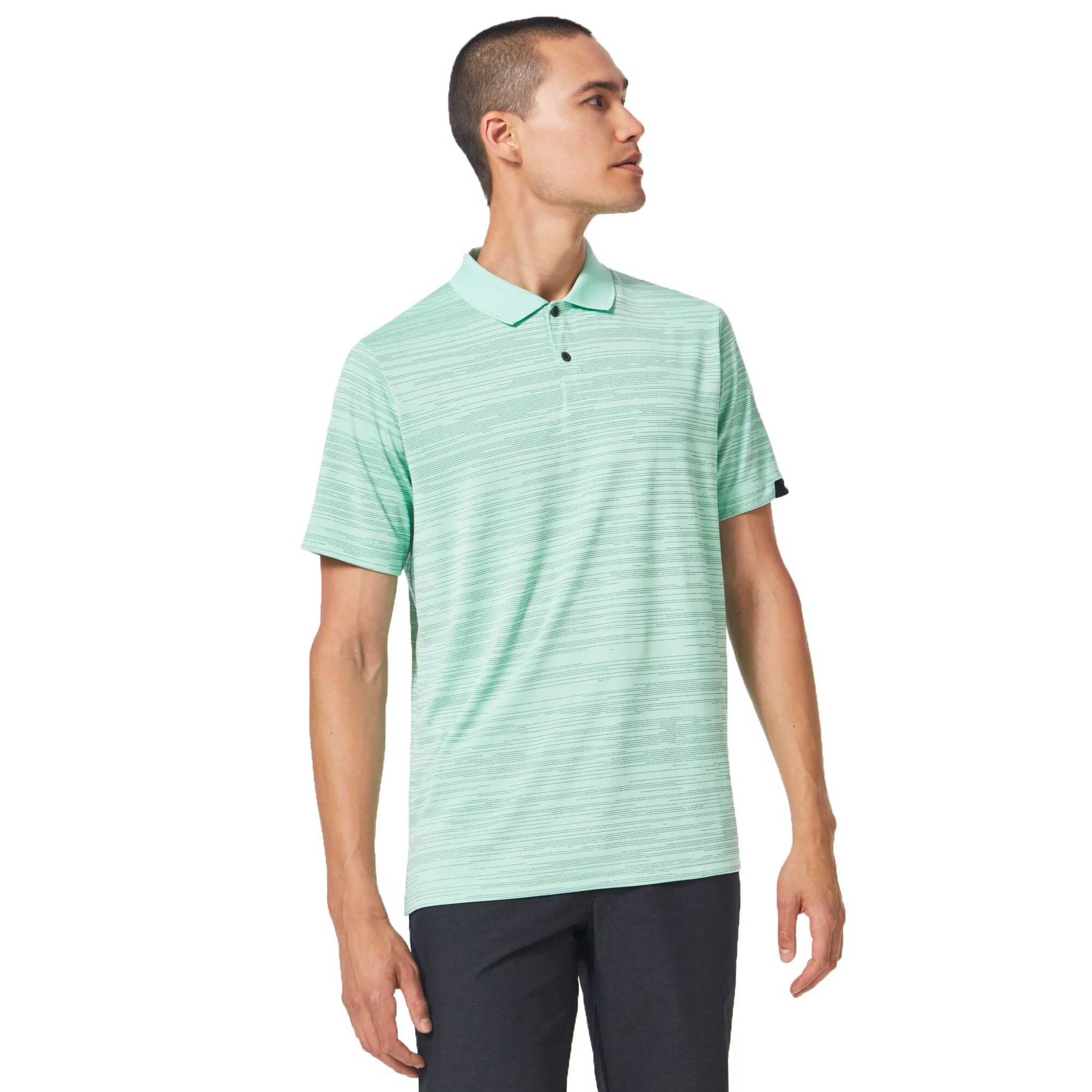 Polo à rayures Oakley Gravity Pro pour hommes