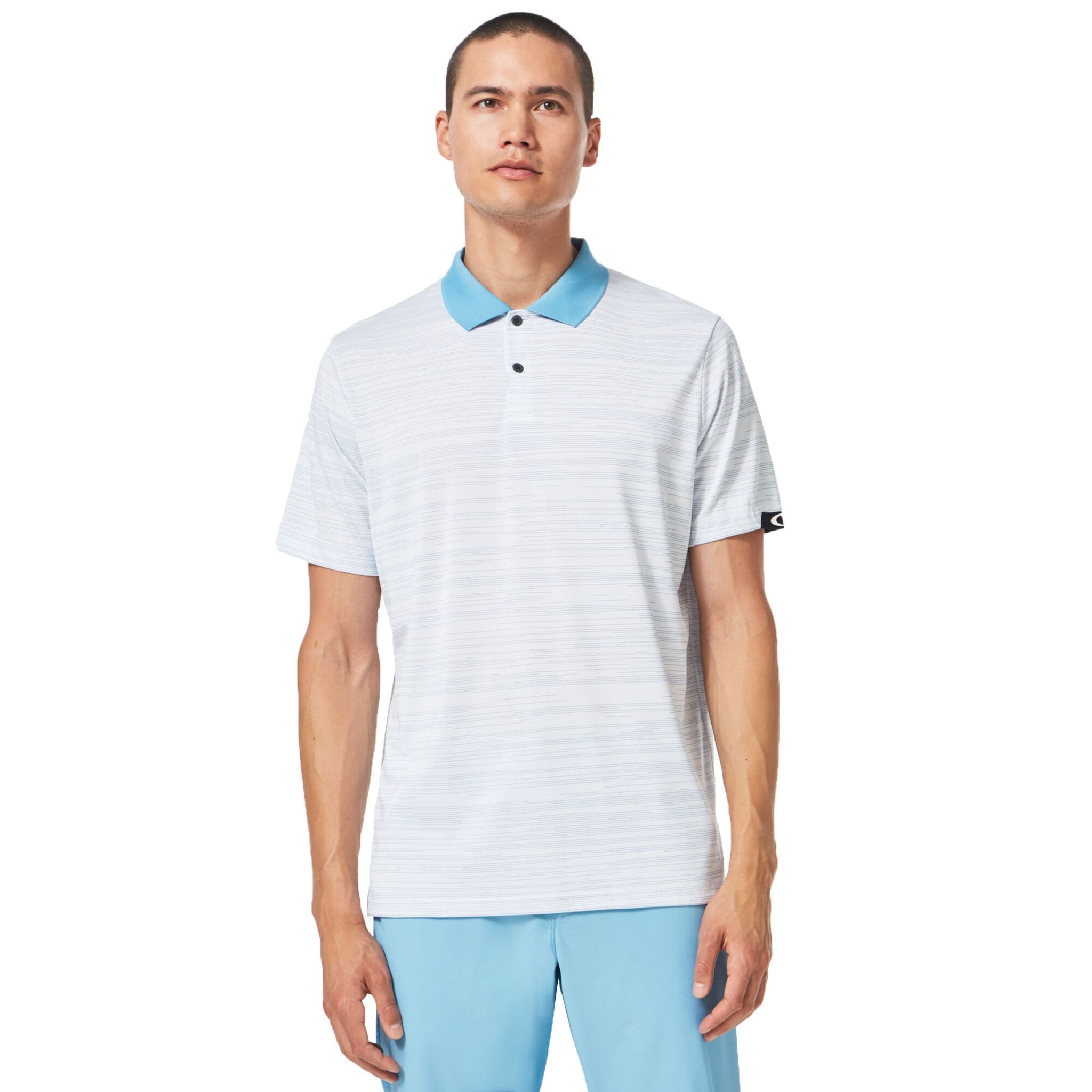 Polo à rayures Oakley Gravity Pro pour hommes