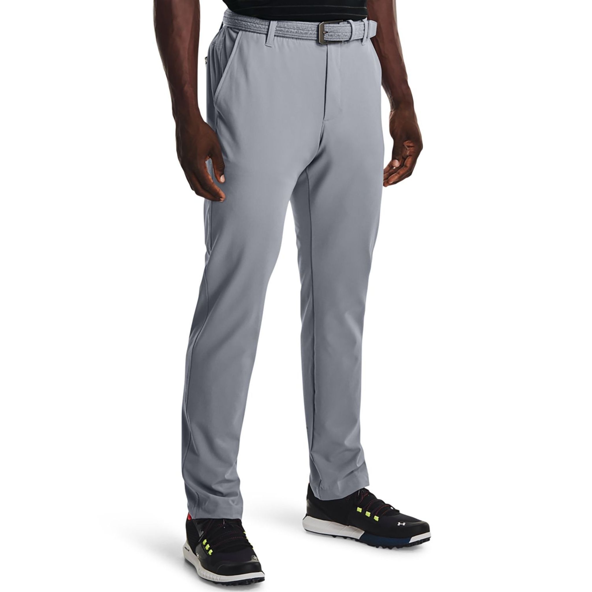 Under Armour M Hose Drive Steel/Tapered Halo Gris 28/30