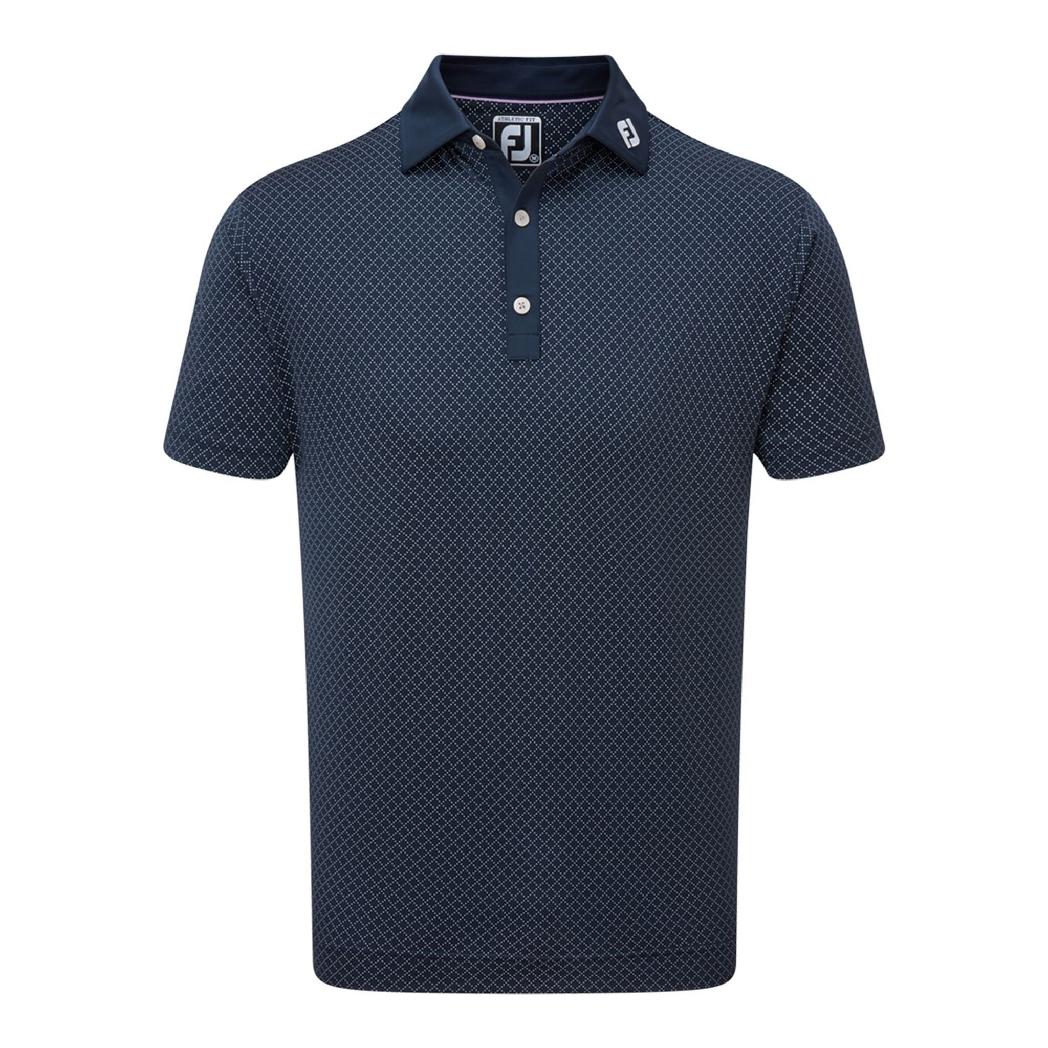 Polo Footjoy Diamond Dot Print Lisle pour homme