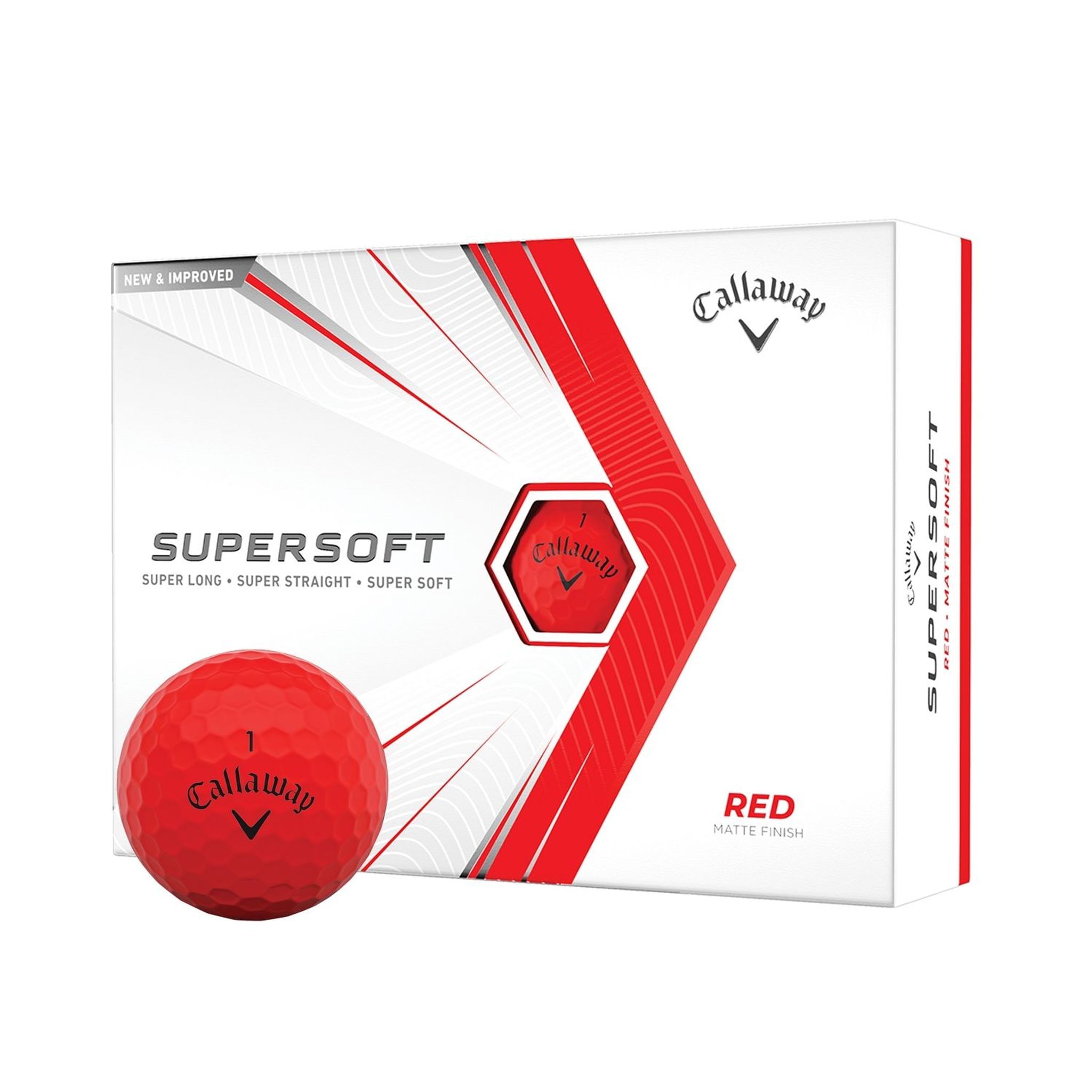Balles de golf Callaway Supersoft Matt (2021)