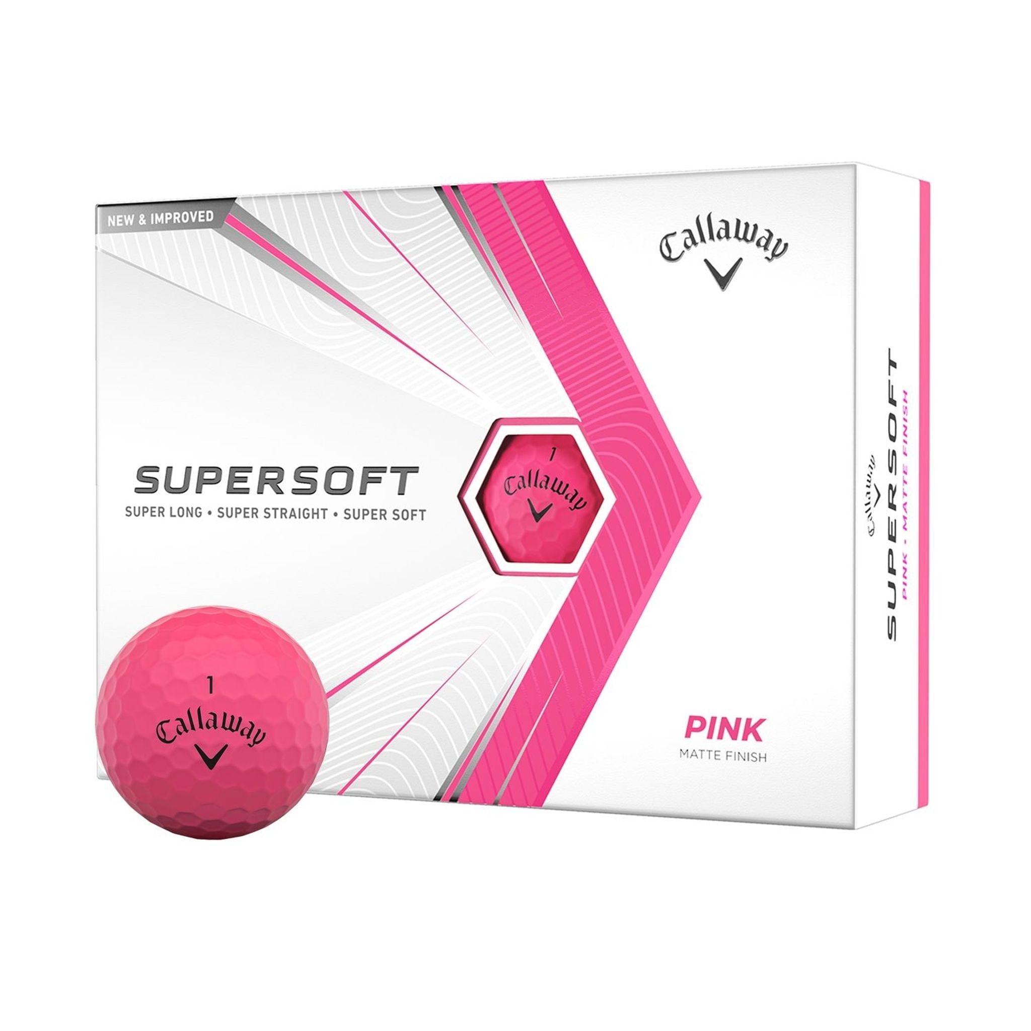 Balles de golf Callaway Supersoft Matt (2021)