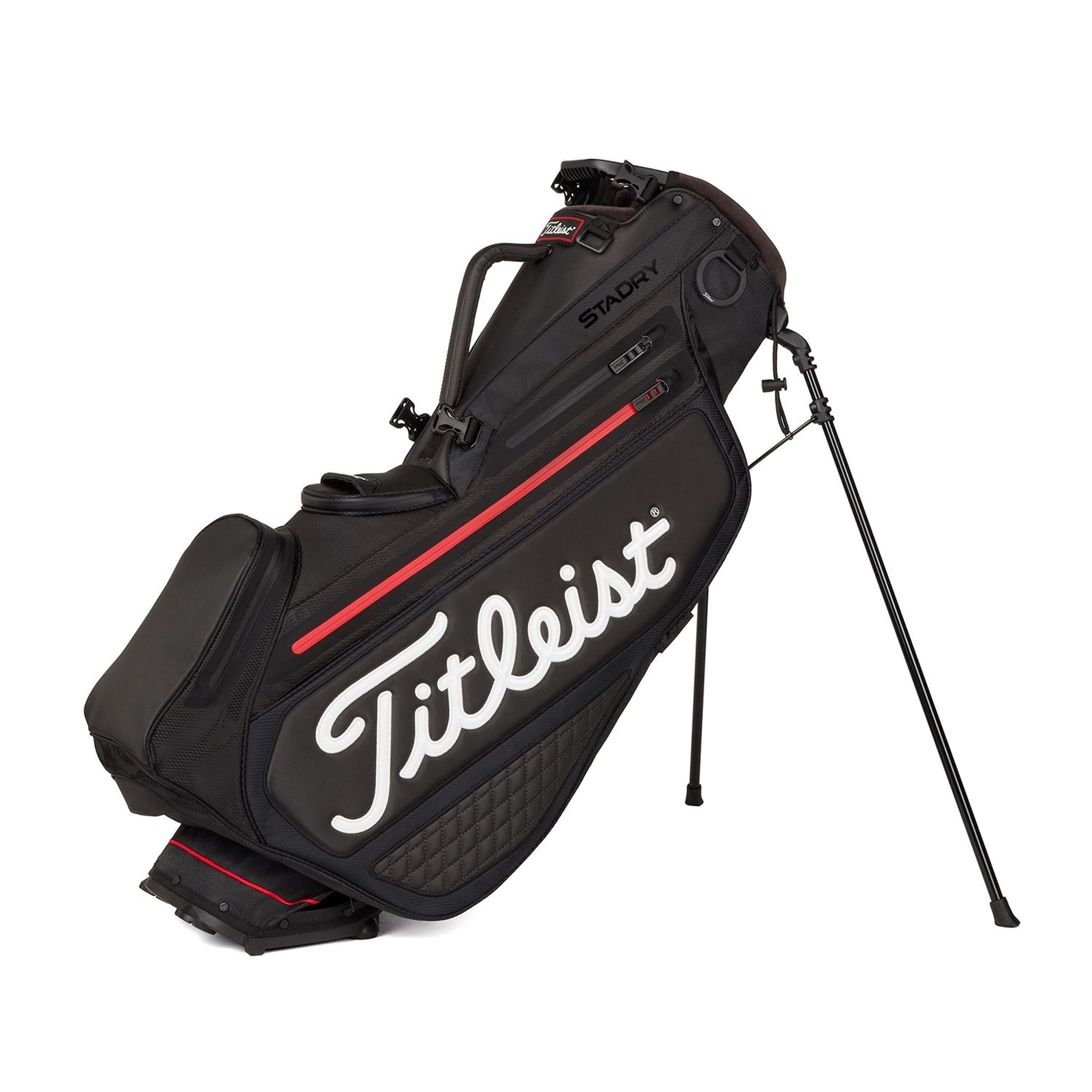Sac trépied Titleist Premium StaDry Jet Black Tour