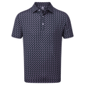 Polo imprimé dauphins bondissants Footjoy en fil de coton pour homme