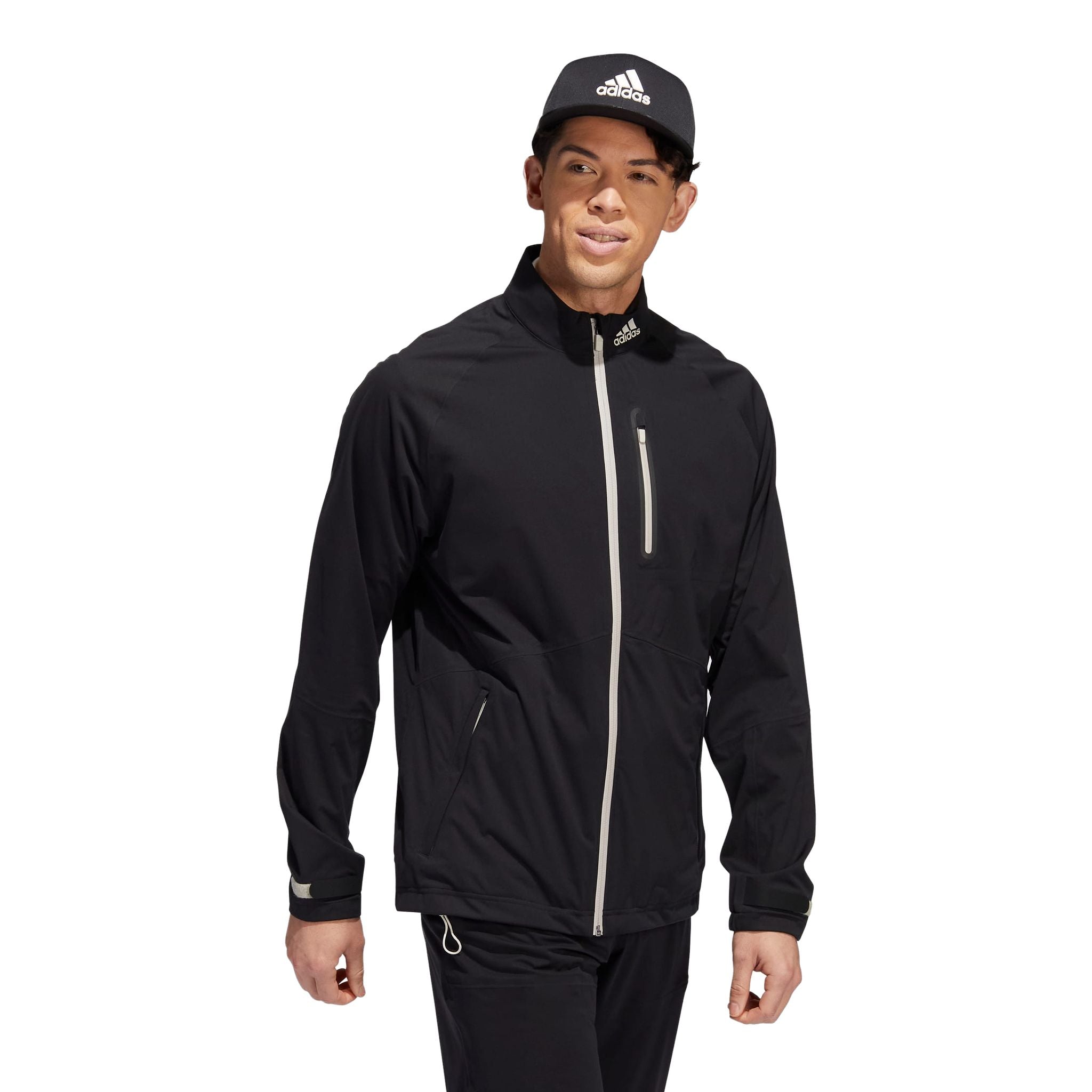 Veste de golf Adidas Rain.Ready en chanvre pour homme