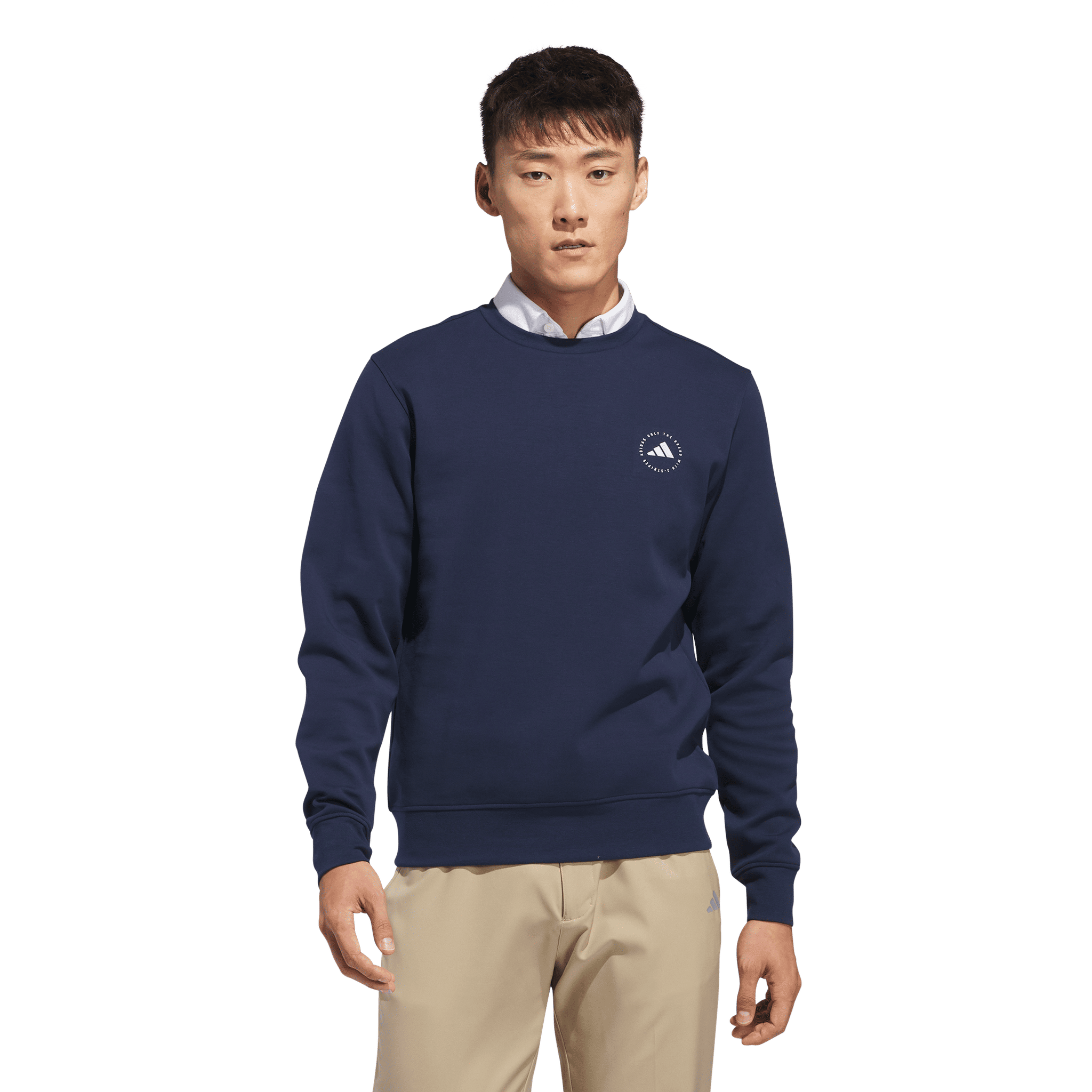 Sweat-shirt ras du cou Adidas Core pour hommes