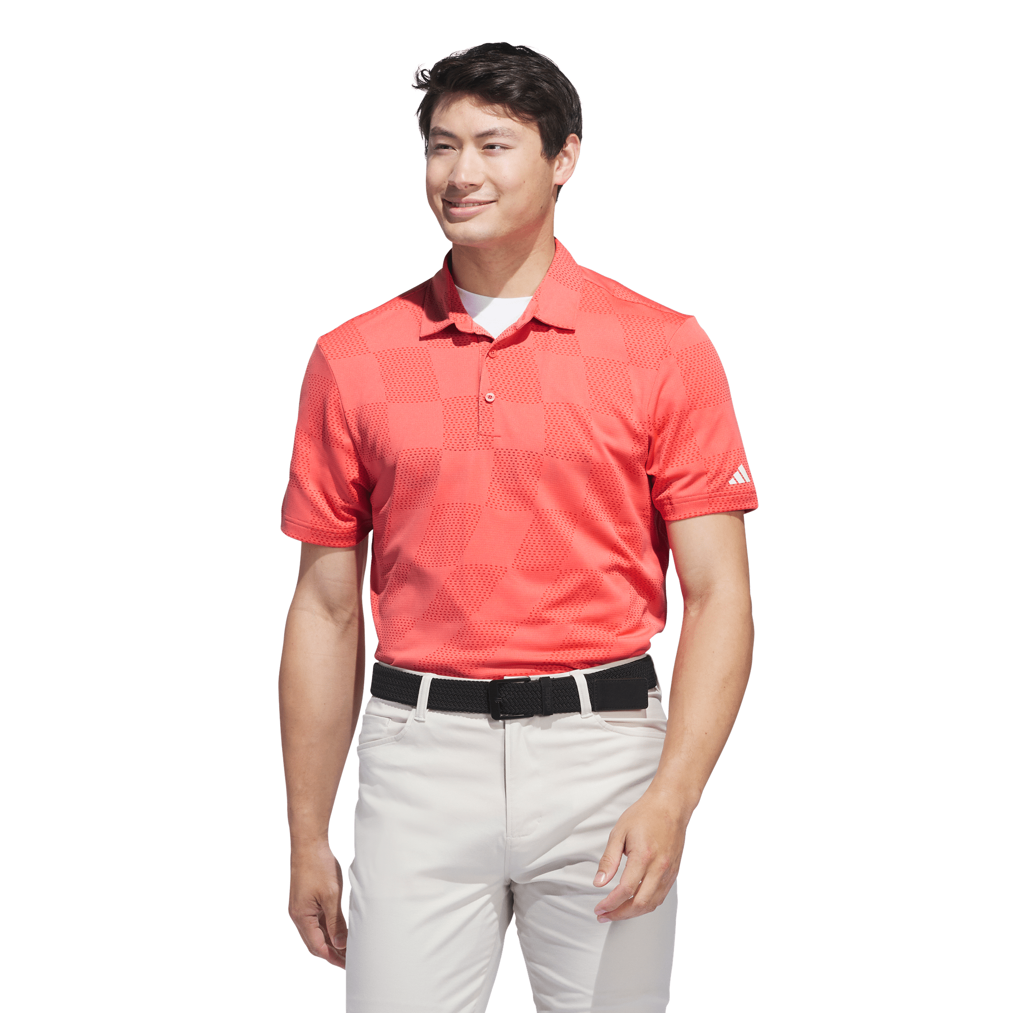 Adidas Ultimate365 Polo texturé en jacquard pour homme