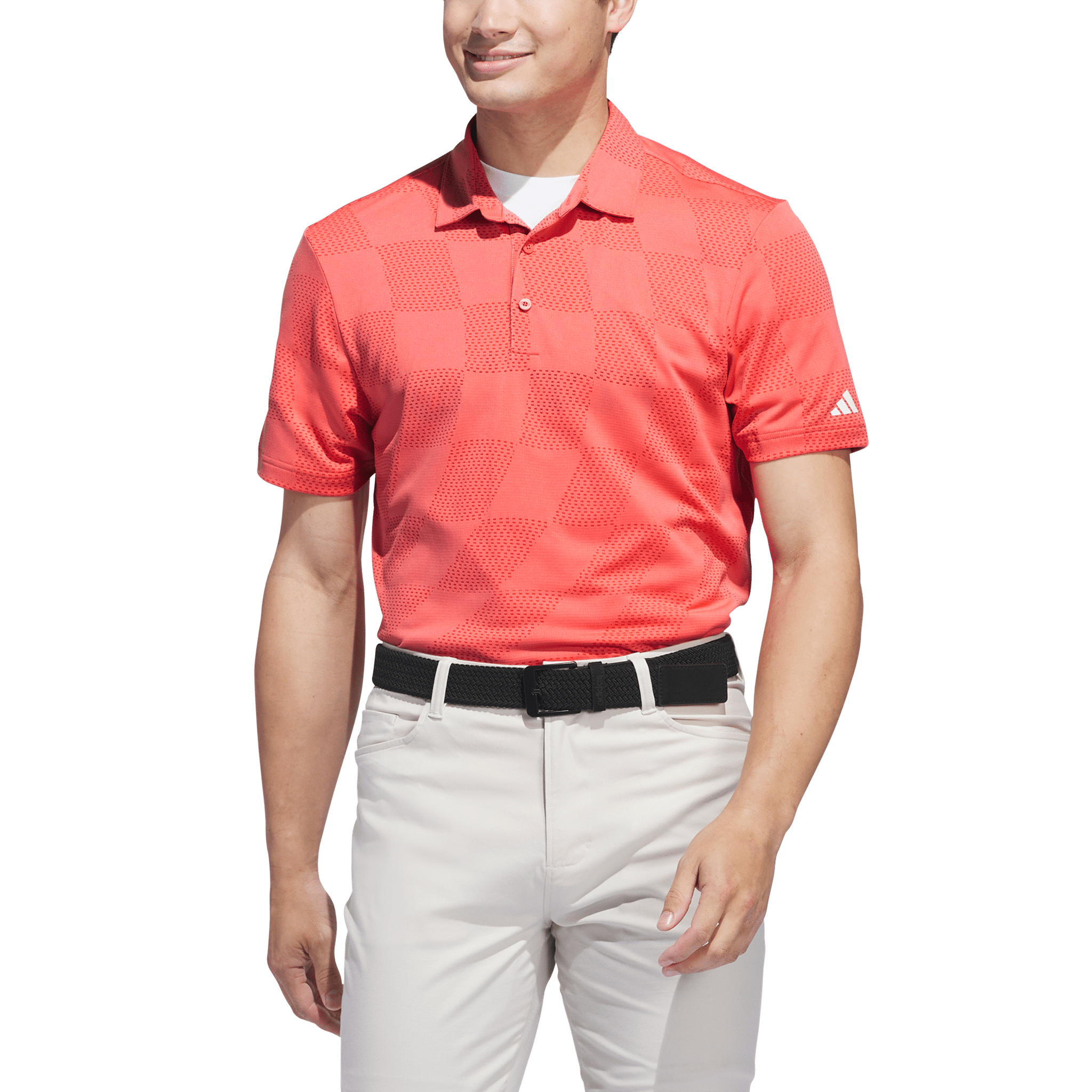 Adidas Ultimate365 Polo texturé en jacquard pour homme