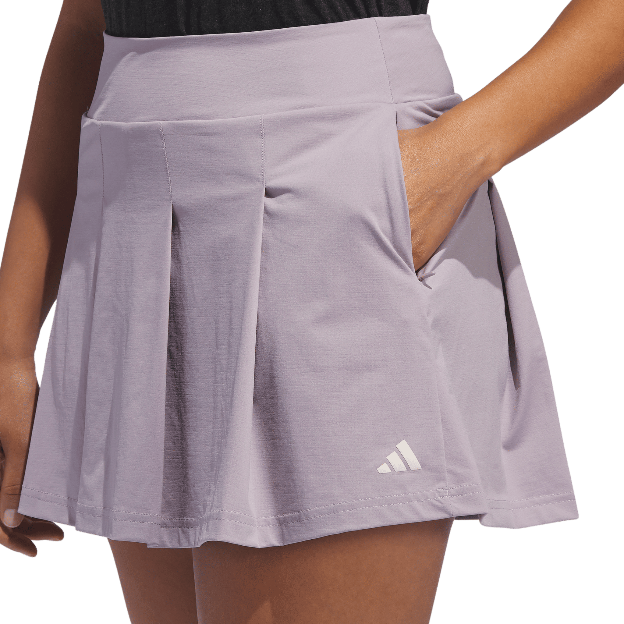 Jupe-short plissée Adidas Ultimate365 Tour Twistknit pour femme
