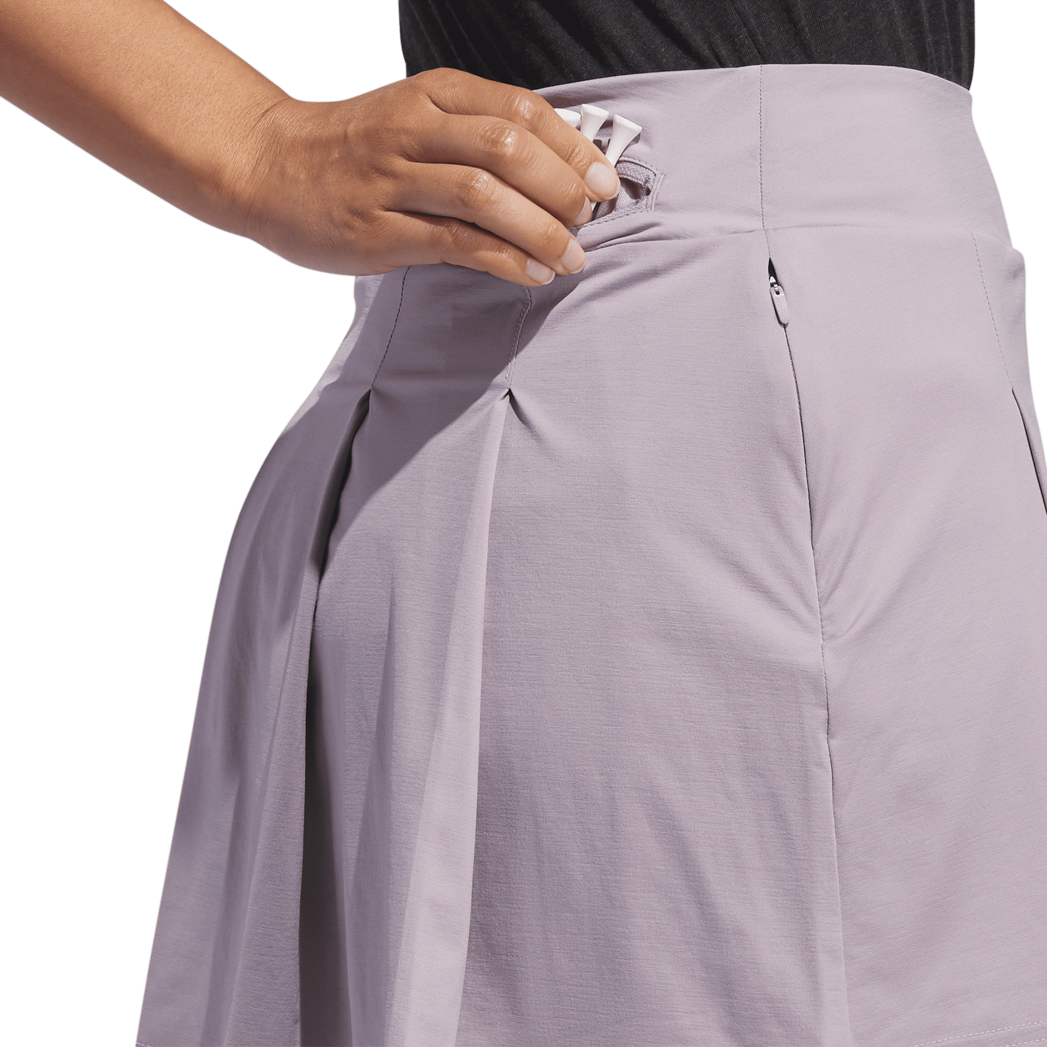 Jupe-short plissée Adidas Ultimate365 Tour Twistknit pour femme