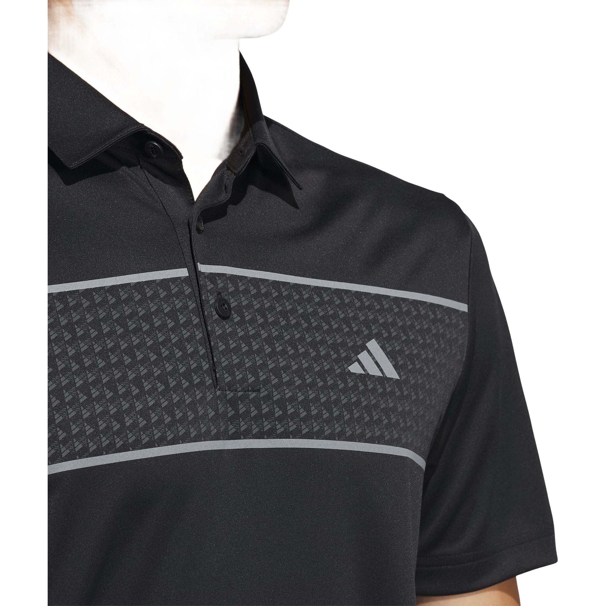 Adidas Core Chest Stripe Polo Shirt Herren