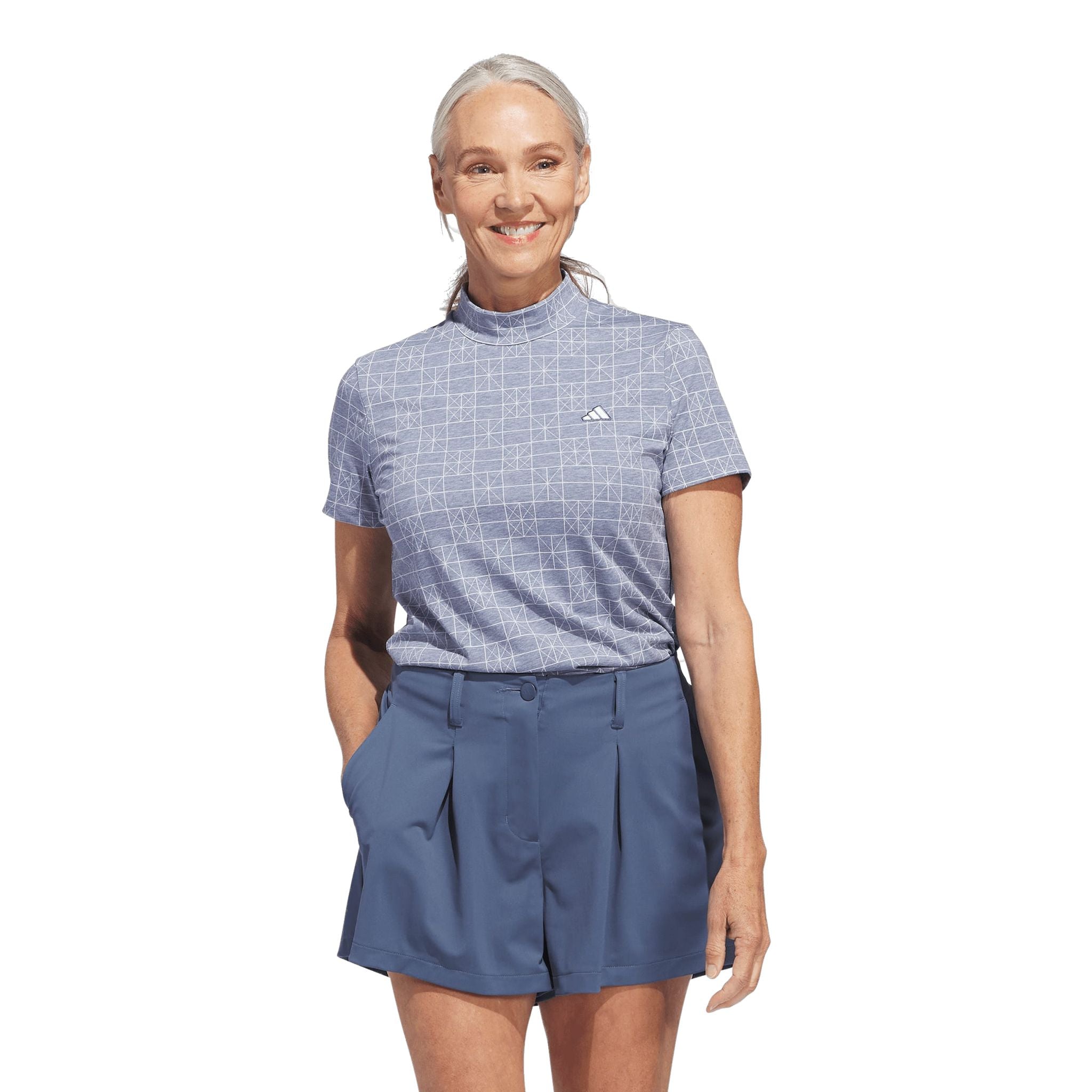 Polo imprimé Adidas Go-To pour femme