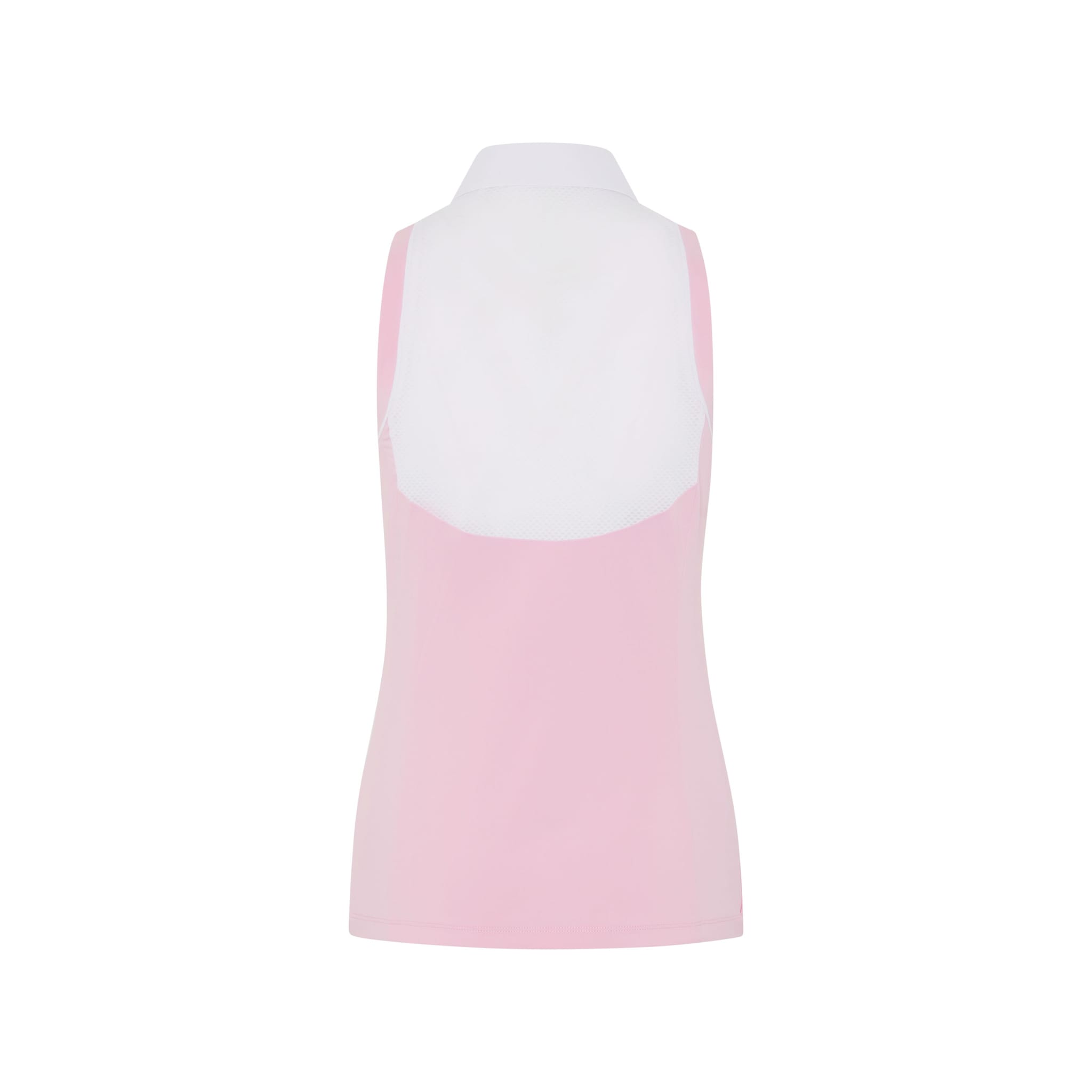 Polo sans manches Original Penguin à blocs de couleurs et dos en maille pour femme