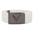 Ceinture en toile Callaway pour homme avec logo en V