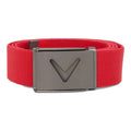 Ceinture en toile Callaway pour homme avec logo en V