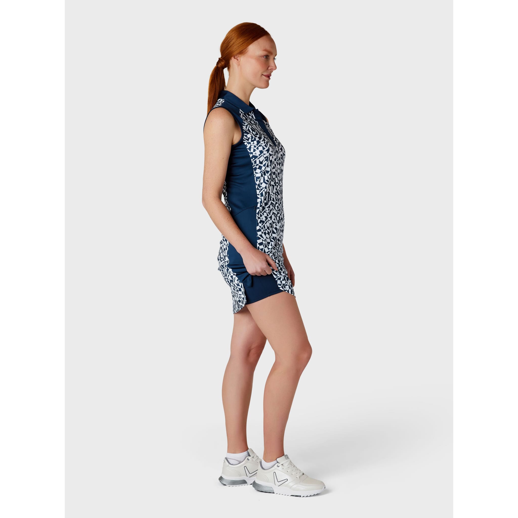 Robe sans manches Callaway Two Tone Geo pour femme