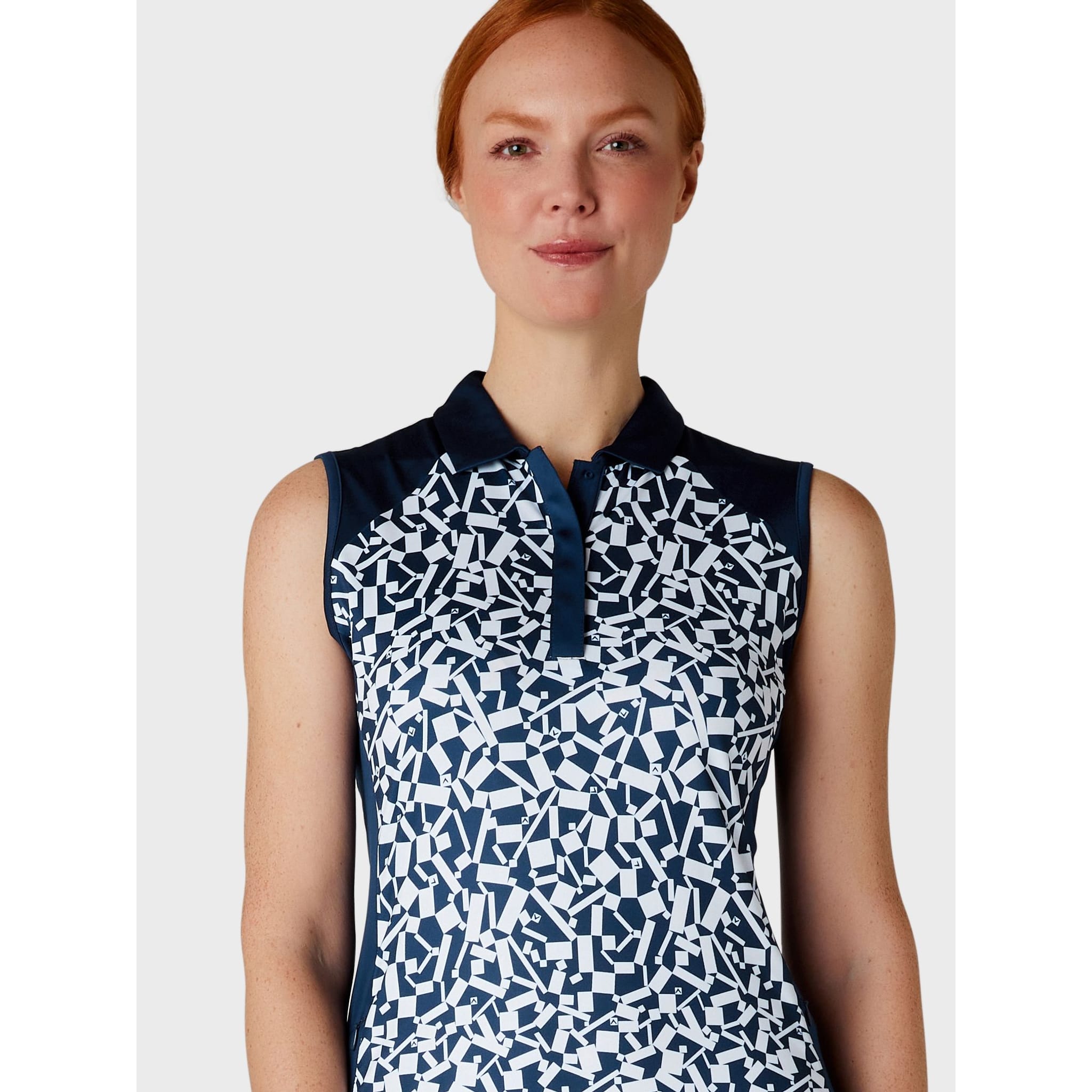 Robe sans manches Callaway Two Tone Geo pour femme