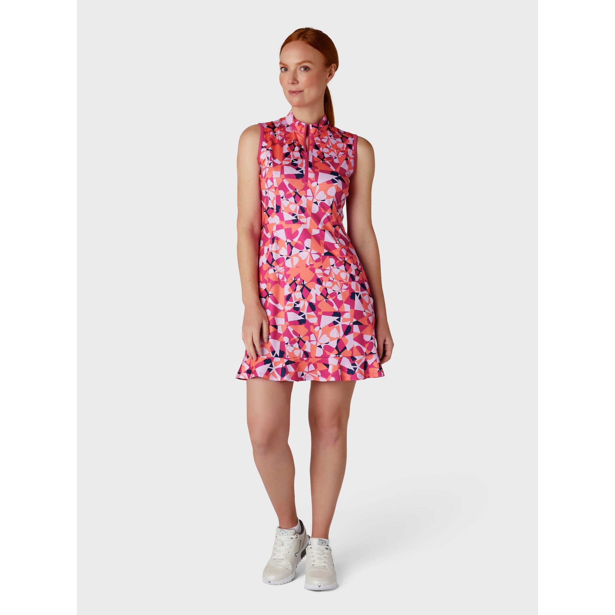 Robe à fleurs géométriques Callaway pour femmes