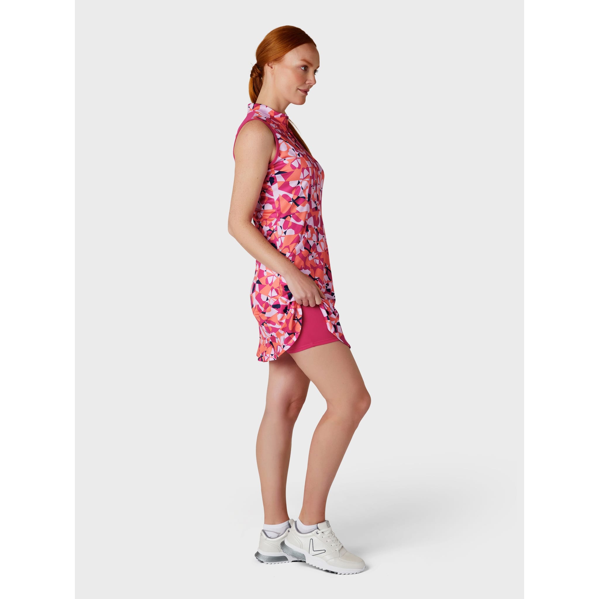 Robe à fleurs géométriques Callaway pour femmes