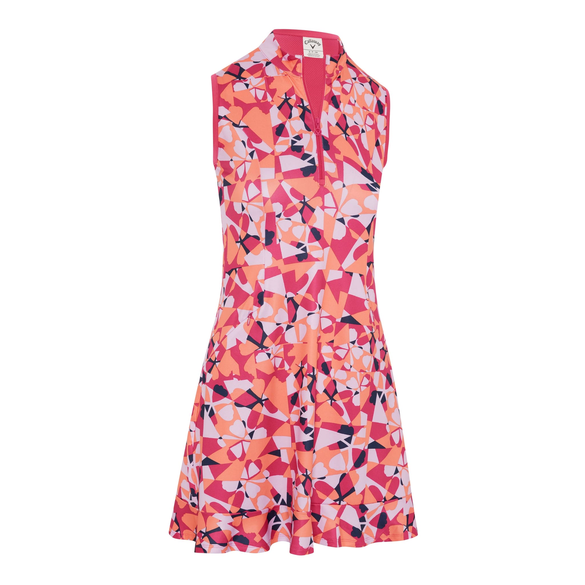 Robe à fleurs géométriques Callaway pour femmes