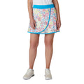 Jupe-short portefeuille Callaway pour femme, motif floral à chevrons