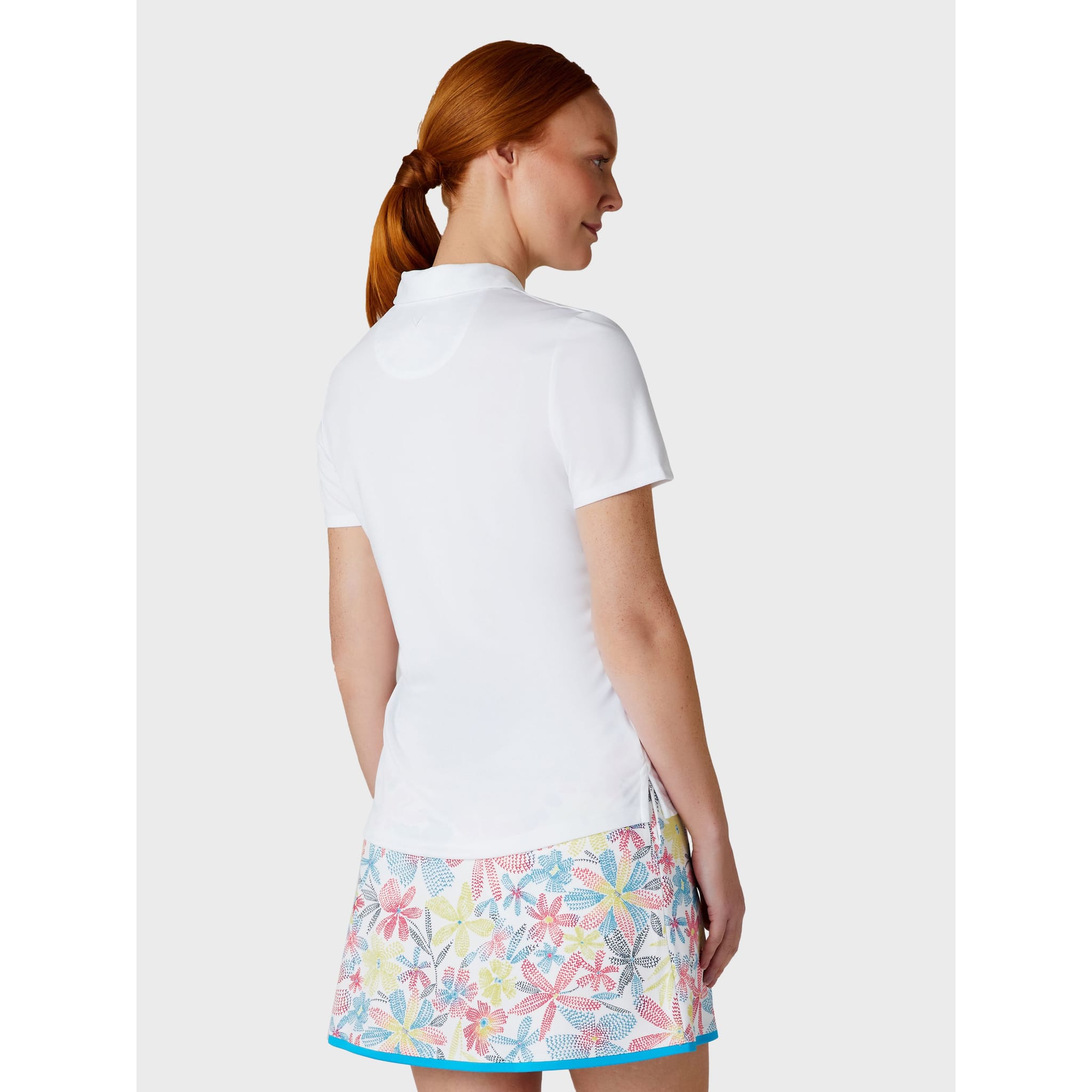 Polo de tournoi à manches courtes Callaway pour femme