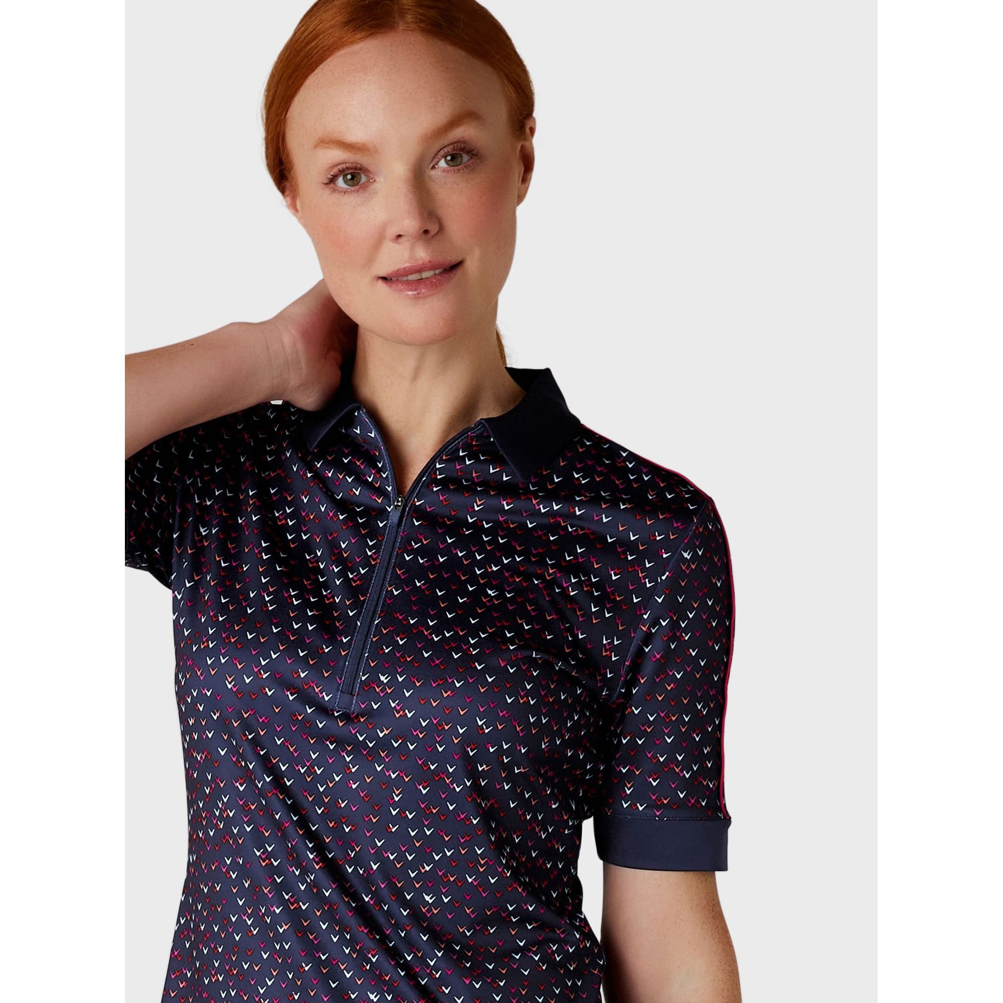 Chemise à manches 1/2 imprimée Callaway Chev pour femme