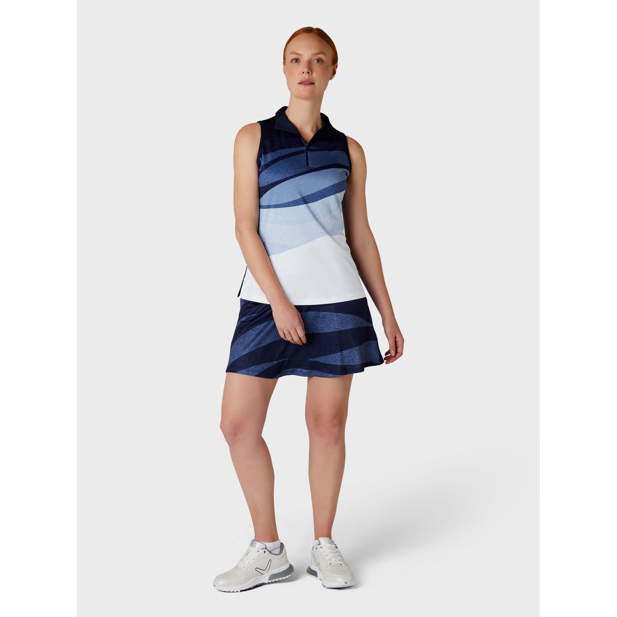 Chemise sans manches Callaway Gradient Wave pour femme