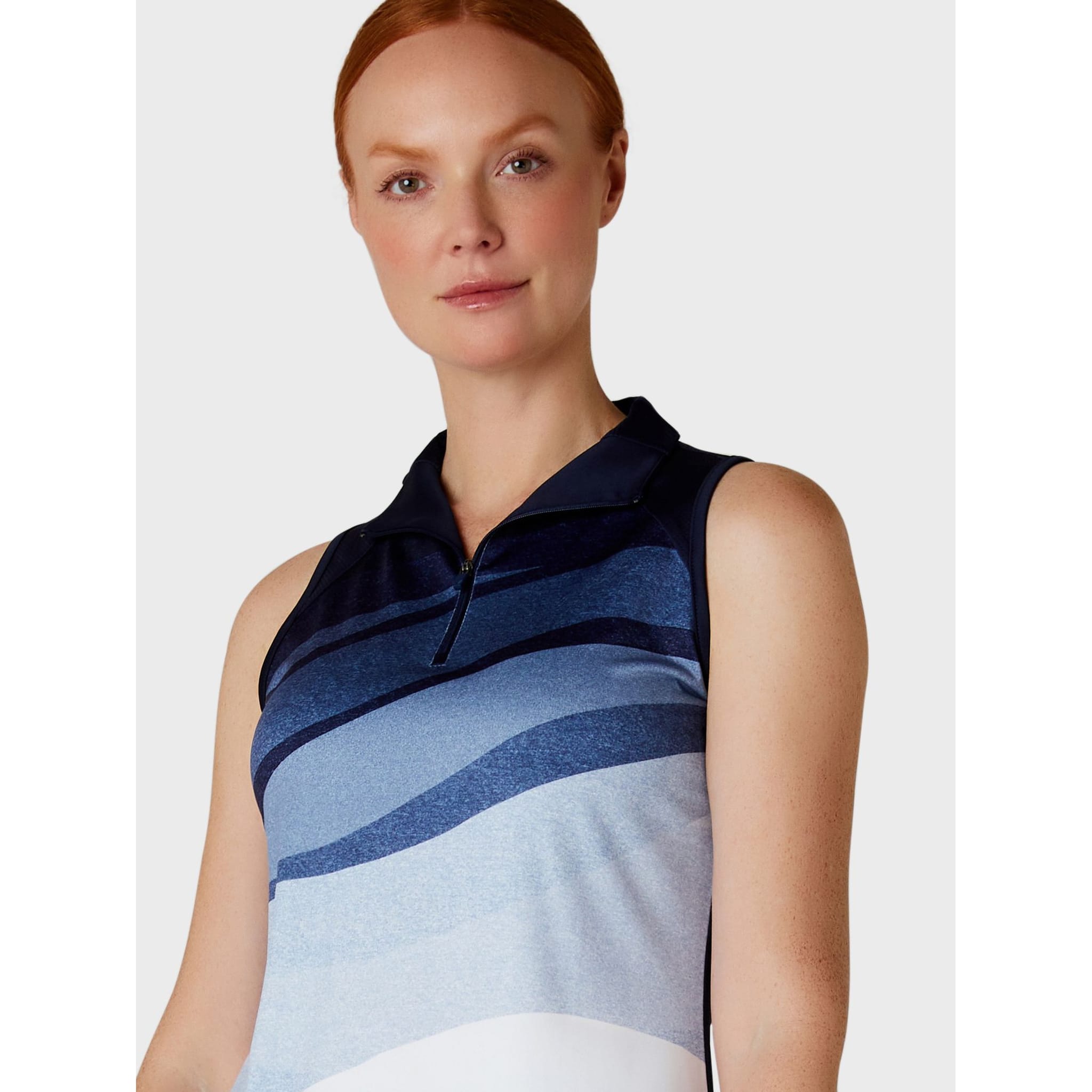 Chemise sans manches Callaway Gradient Wave pour femme