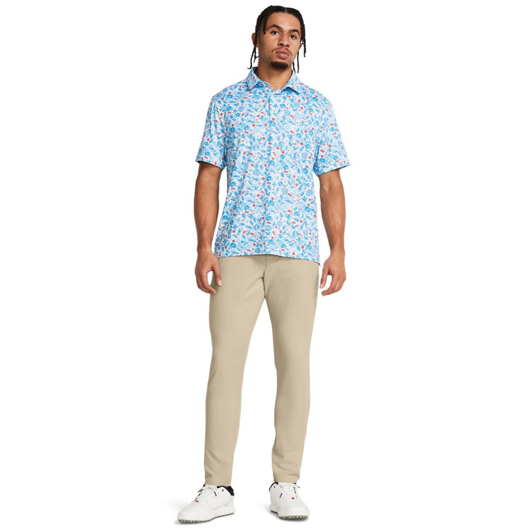 Under Armour UA Playoff 3.0 Polo imprimé pour hommes